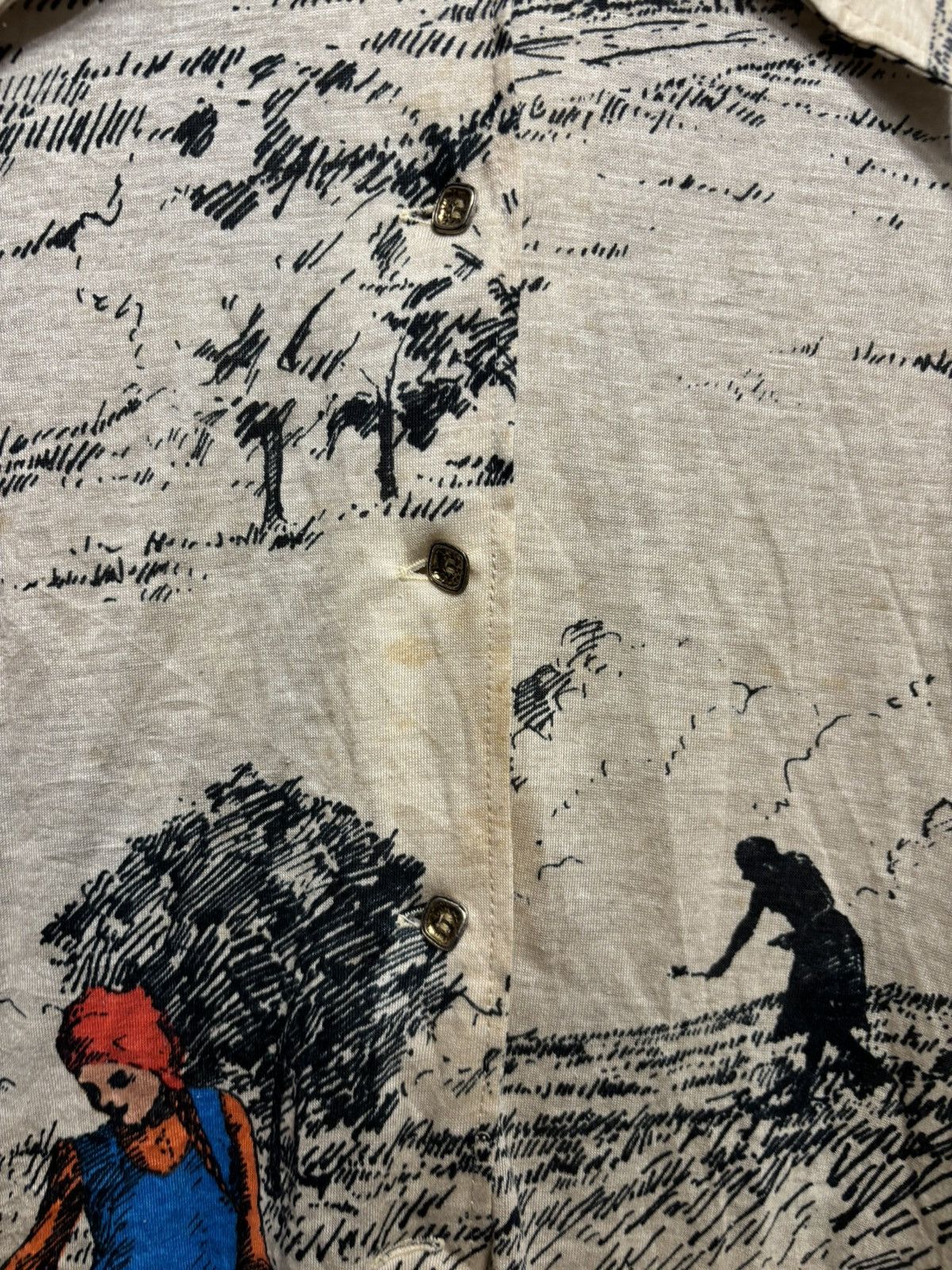Vintage Vintage western button up shirt full print Size M / US 6-8 / IT 42-44 - 11 Thumbnail