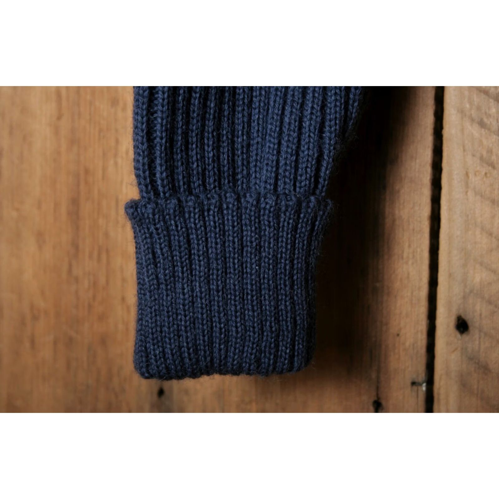 Commando Brigade Quartermasters Woolly Pully Blue Wool Commando Sweater Sz. 36W Men Pullover V-Neck Elbow Patches Shirt/Sweater Size US M / EU 48-50 / 2 - 4 Thumbnail