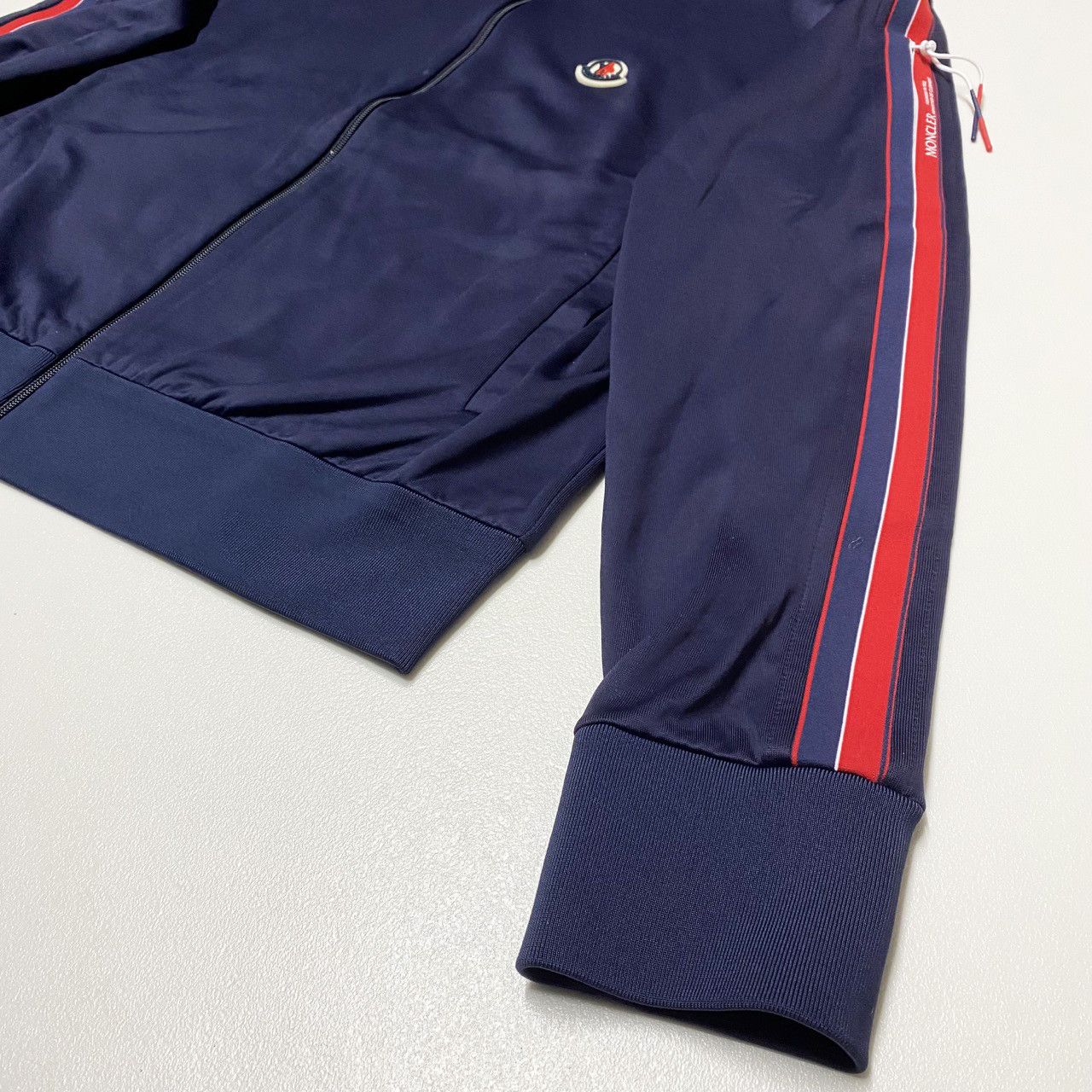 Moncler Moncler tricot zip sweatshirt jacket size 2XL XXL navy blue Size US XXL / EU 58 / 5 - 10 Thumbnail