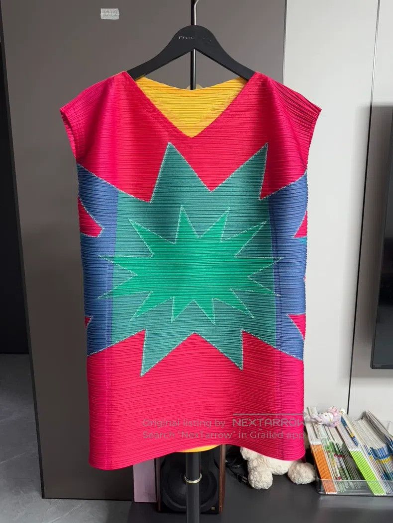 Issey Miyake Issey Miyake Firework Jumping Long Top Size L / US 10 / IT 46 - 1 Thumbnail