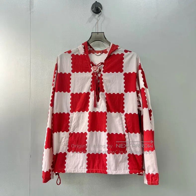 Louis Vuitton Louis Vuitton White and red checkerboard assault jacket Size US S / EU 44-46 / 1 - 1 Thumbnail