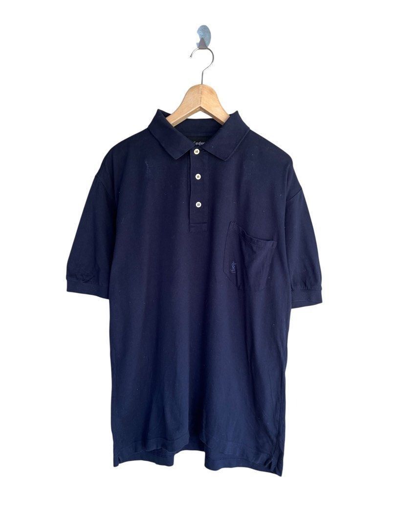 Yves Saint Laurent Vintage YvesSaintLaurent Polo Shirt Size US L / EU 52-54 / 3 - 1 Thumbnail