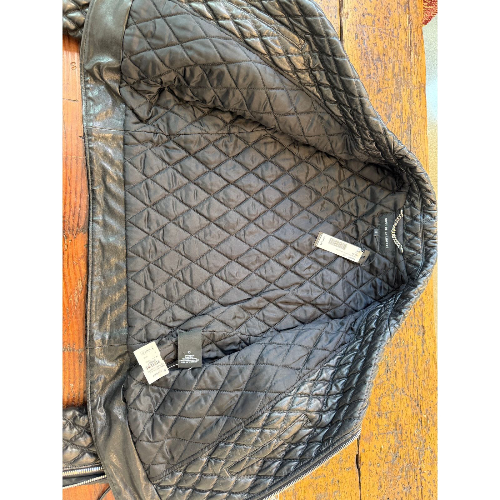 Cout de la Liberte Cout De La Liberte Van/Quilted Leather Moto Jacket Size US S / EU 44-46 / 1 - 9 Thumbnail