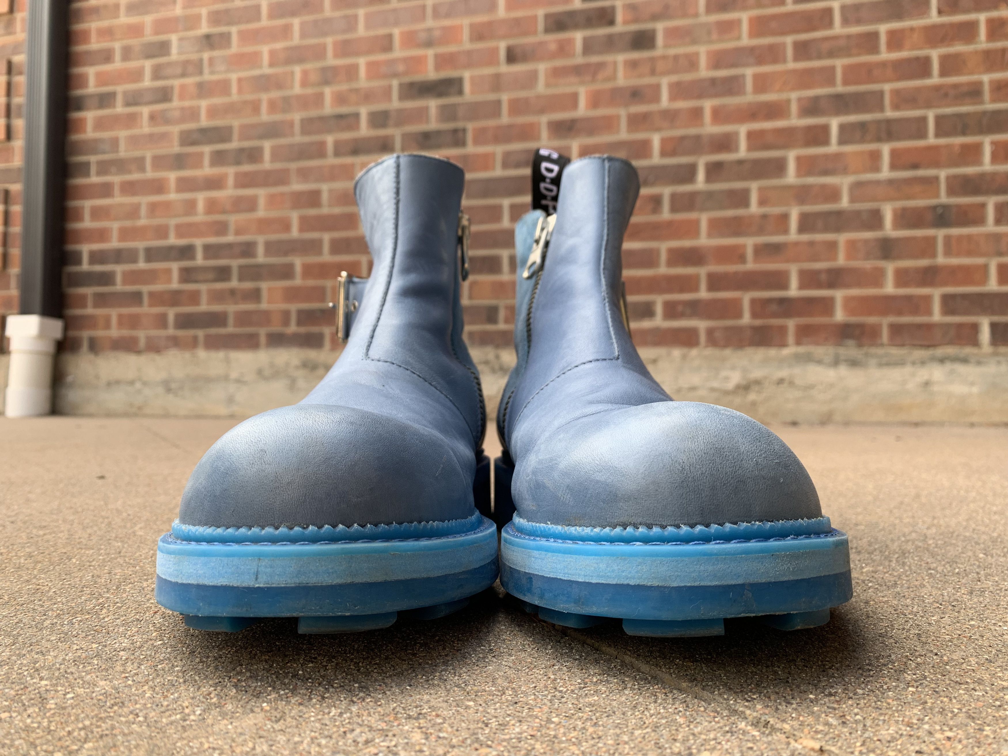 John Fluevog John Fluevog: 7th Heaven | No. 30 | Buckled Angel Boot Size US 11.5 / EU 44-45 - 7 Thumbnail