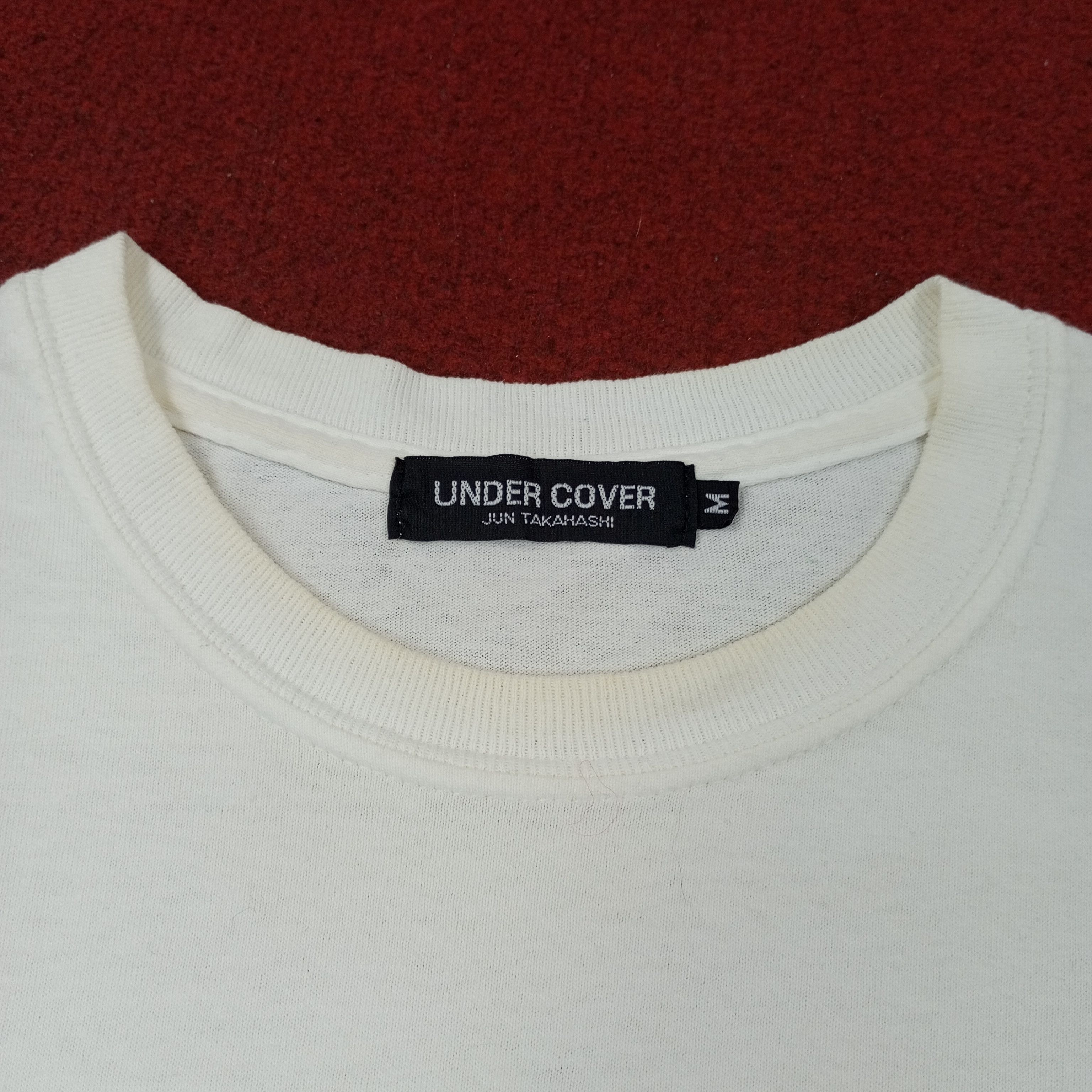 Jun Takahashi × Undercover × Vintage Undercover Jun Takahashi Japanese Designer Tshirt c219n31 Size US S / EU 44-46 / 1 - 4 Thumbnail