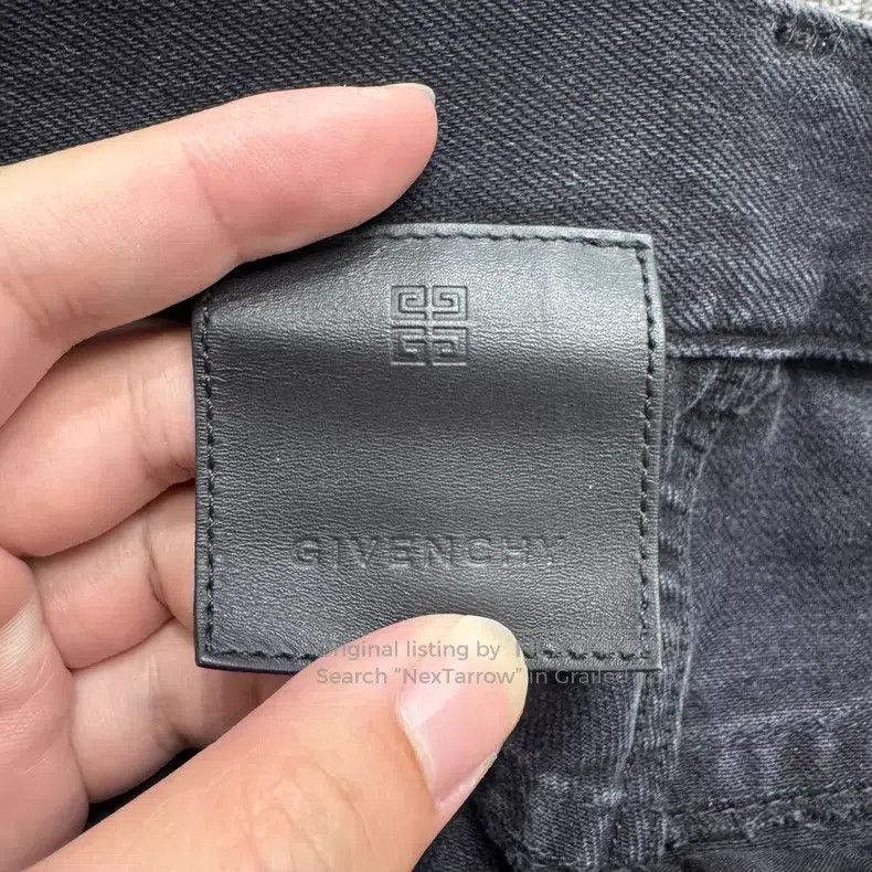 Givenchy Givenchy Size30 Zipper Denim Pants Size US 30 / EU 46 - 2 Thumbnail