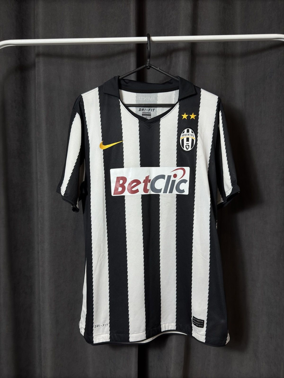 Vintage 2010 2011 Juventus Italy Vintage Nike Home Kit Soccer Jersey Size US L / EU 52-54 / 3 - 1 Thumbnail