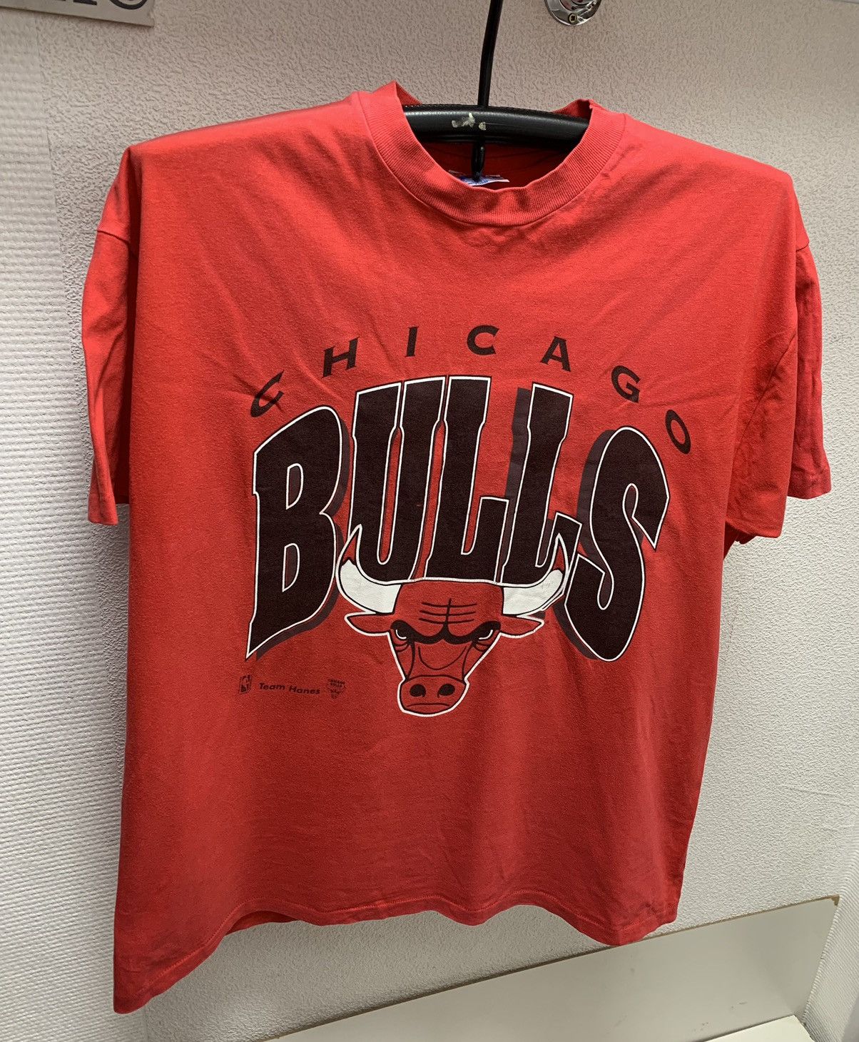 NBA Chicago bulls vintage red t-shirt single made in Usa Xl Size US XL / EU 56 / 4 - 1 Thumbnail