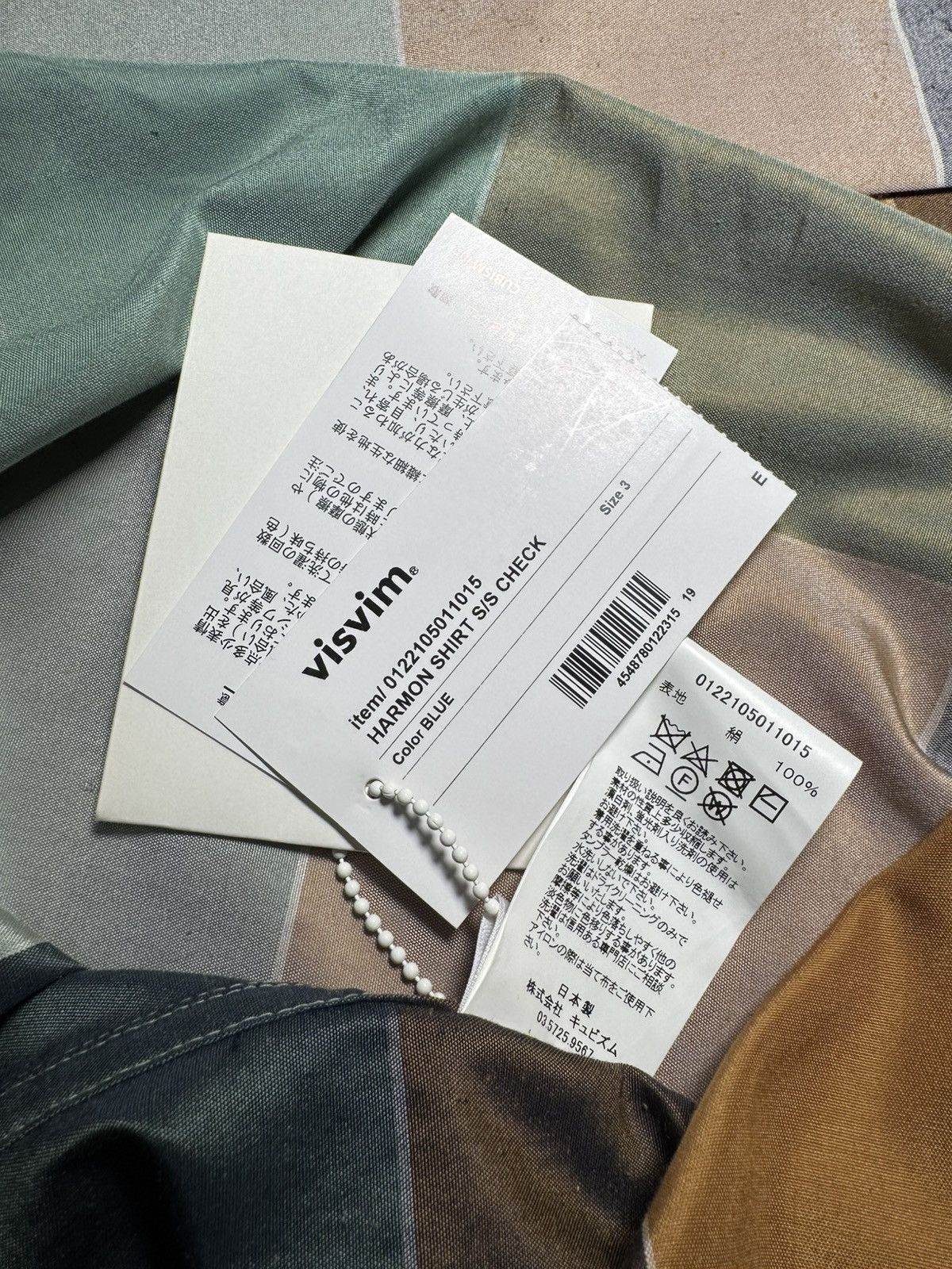 Visvim VISVIM “HARMON SHIRT S/S CHECK” Size US L / EU 52-54 / 3 - 7 Thumbnail