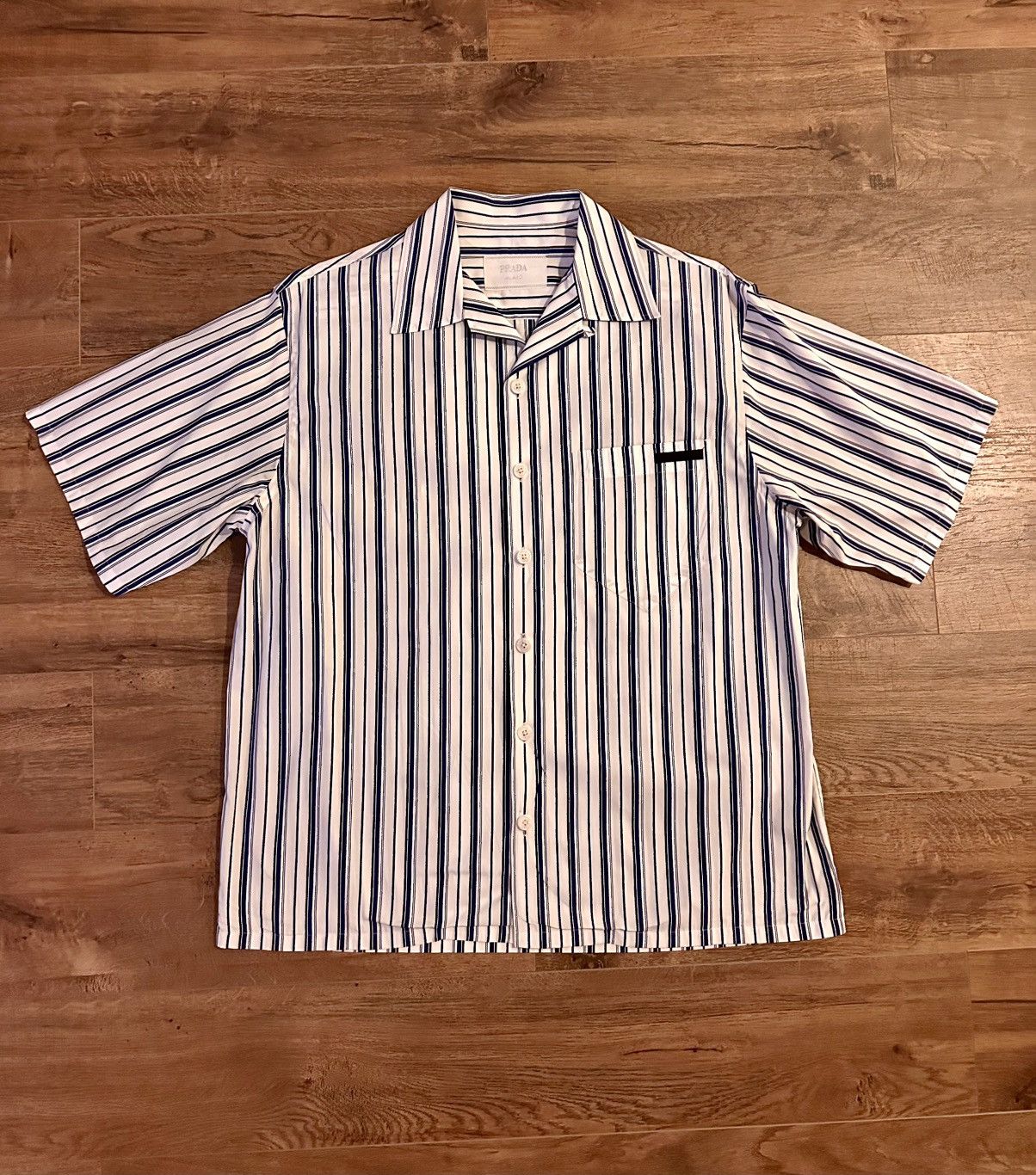Prada Prada camp collar shirt Size US L / EU 52-54 / 3 - 1 Thumbnail
