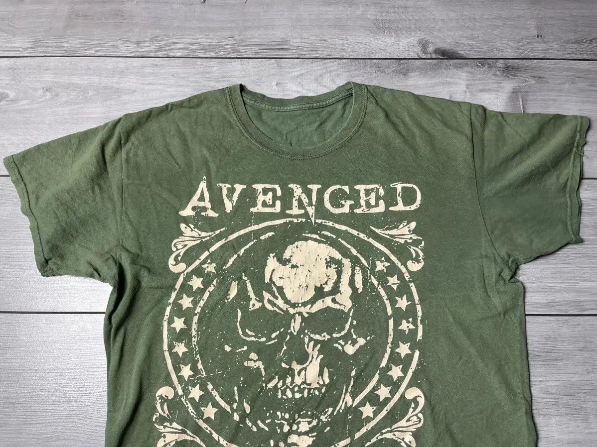 Band Tees Avenged savenfold T-shirt rock band vintage size Large Size US L / EU 52-54 / 3 - 3 Thumbnail