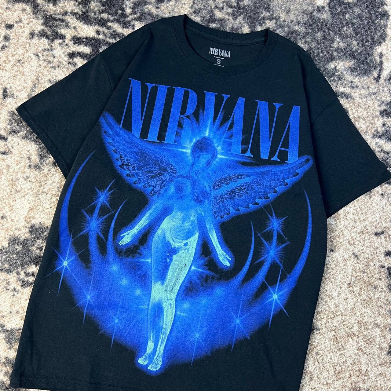 Nirvana Nirvana Vintage Y2K Allover Print Rock Band T-Shirt 1TS66 Size US S / EU 44-46 / 1 - 3 Thumbnail