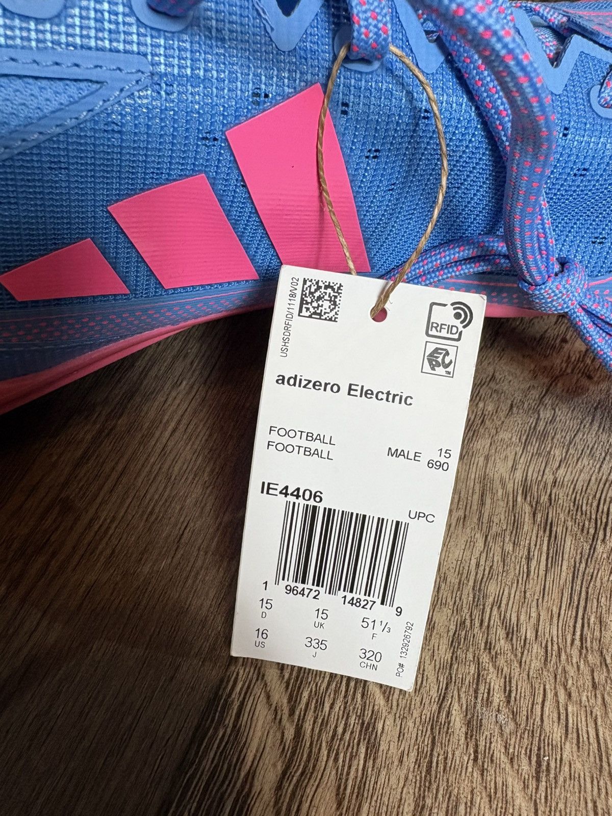 Nike Adidas Adizero Electric Snack Attack IE4406 Pink Men 16 Size US 15 / EU 48 - 6 Thumbnail