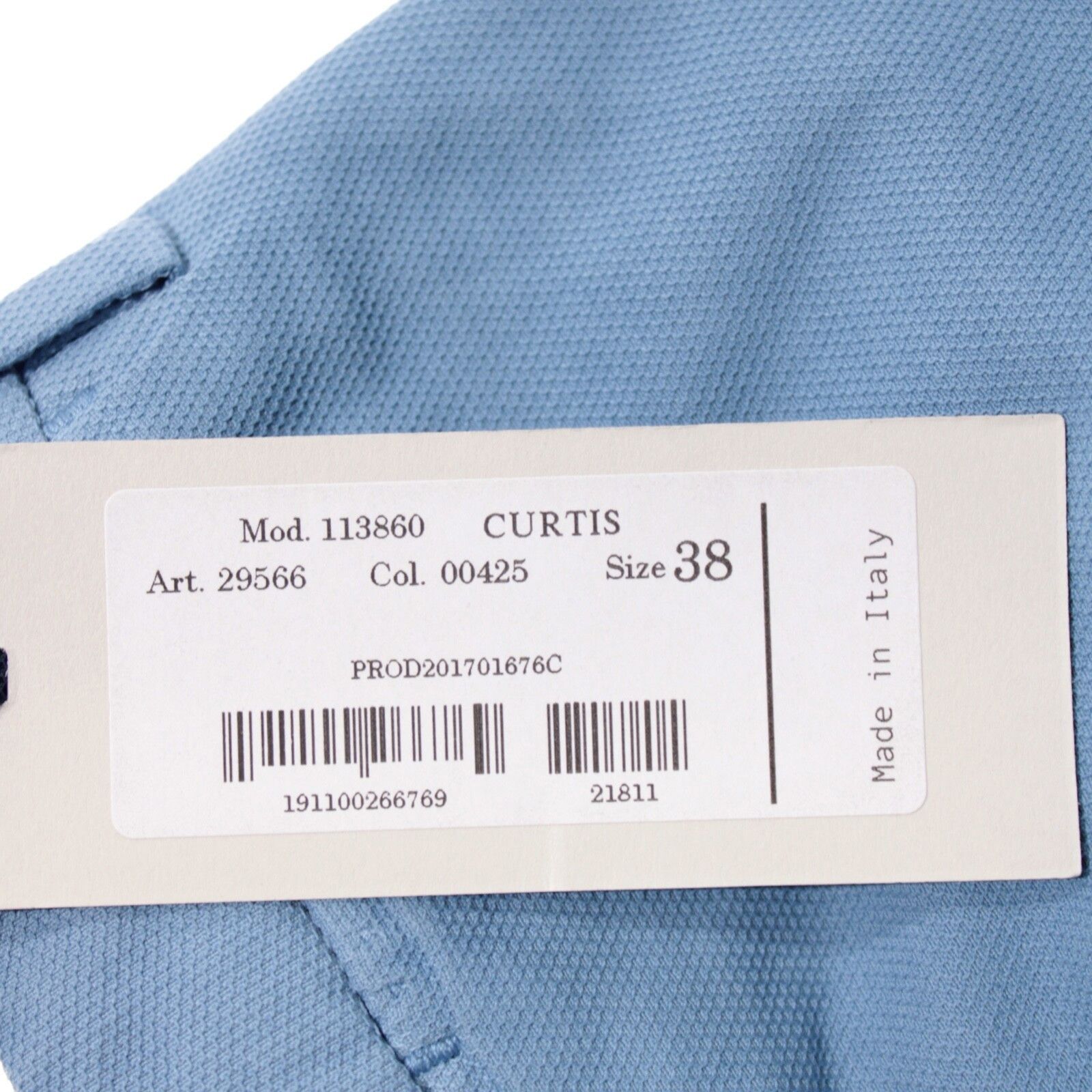 Zanella Zanella New with tags Chino Size 40 US In Blue Size US 40 / EU 56 - 4 Thumbnail