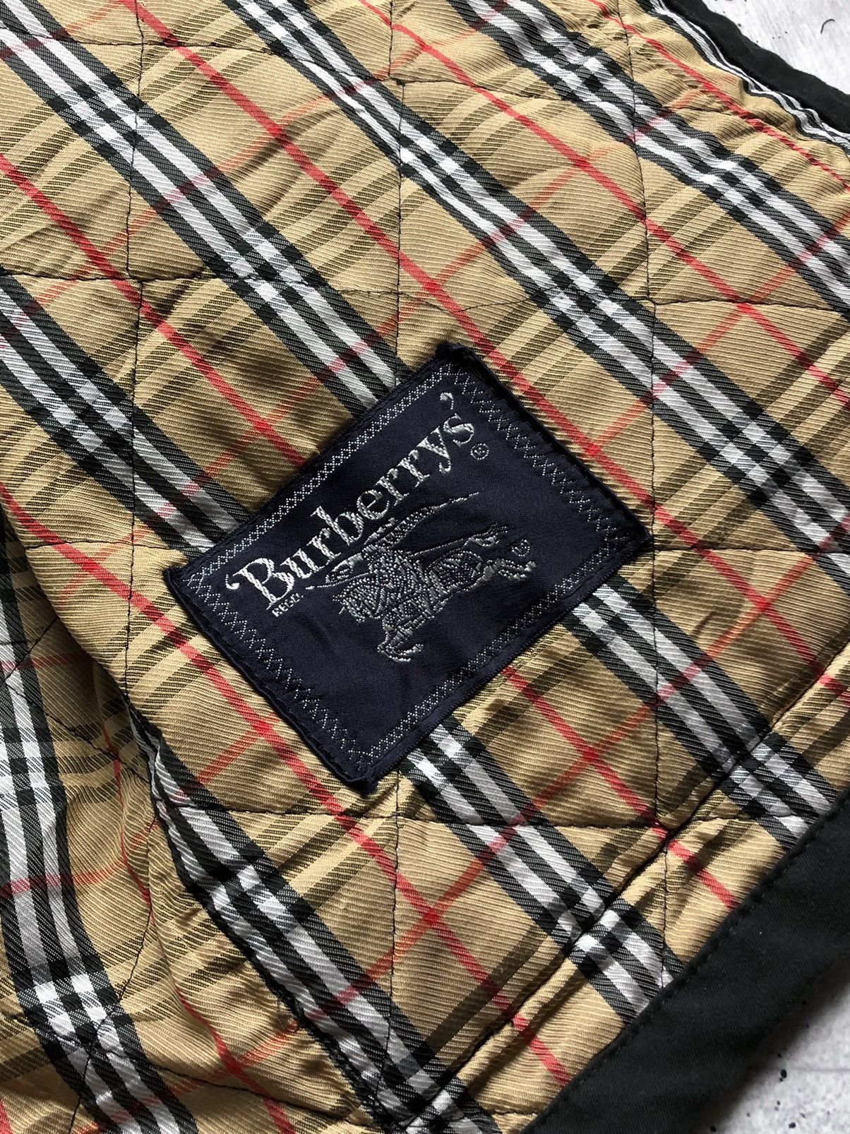 Burberry × Vintage Vintage Burberry Nova Check Qualited Coat Jacket Size US L / EU 52-54 / 3 - 17 Thumbnail