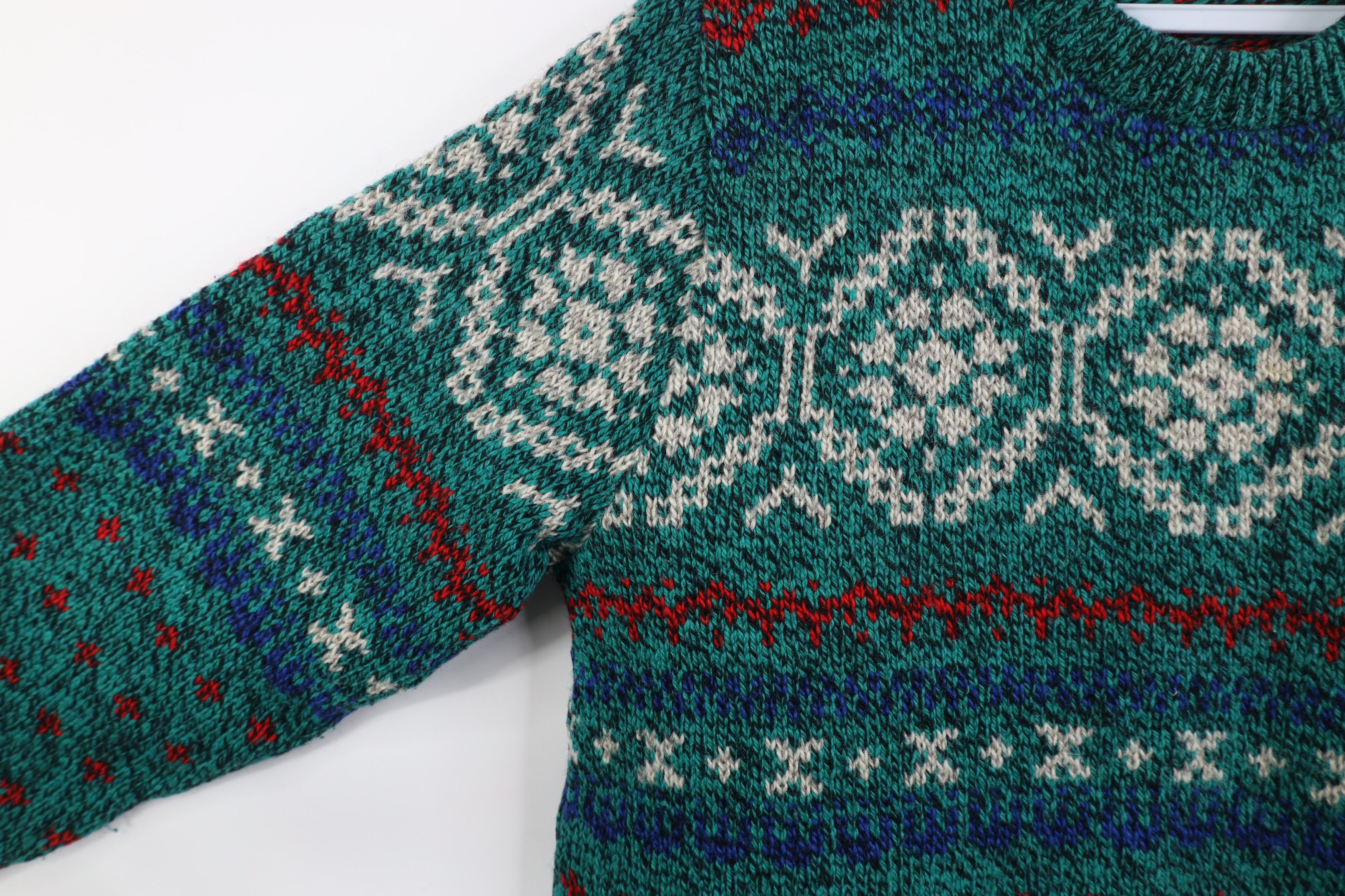 American Eagle Outfitters Vintage 90s American Eagle Outfitters Fair Isle Sweater USA Size US M / EU 48-50 / 2 - 4 Thumbnail