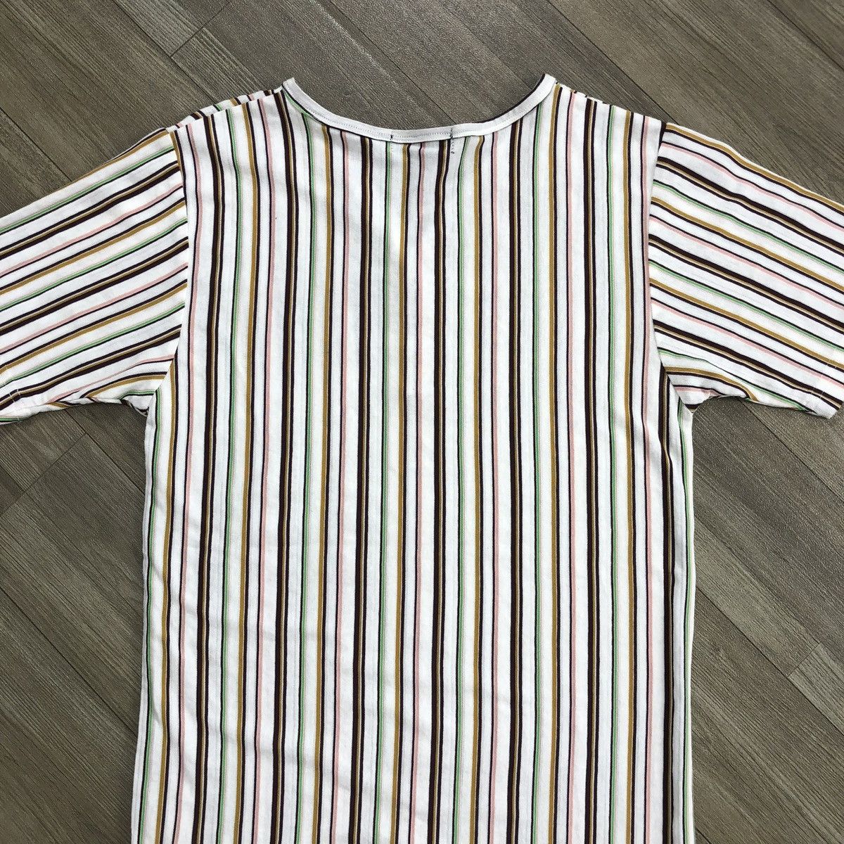 Tornado Mart 2000s Tornado Mart Japan Striped Multicolored Kmrii Lgb Tee Size US S / EU 44-46 / 1 - 10 Thumbnail