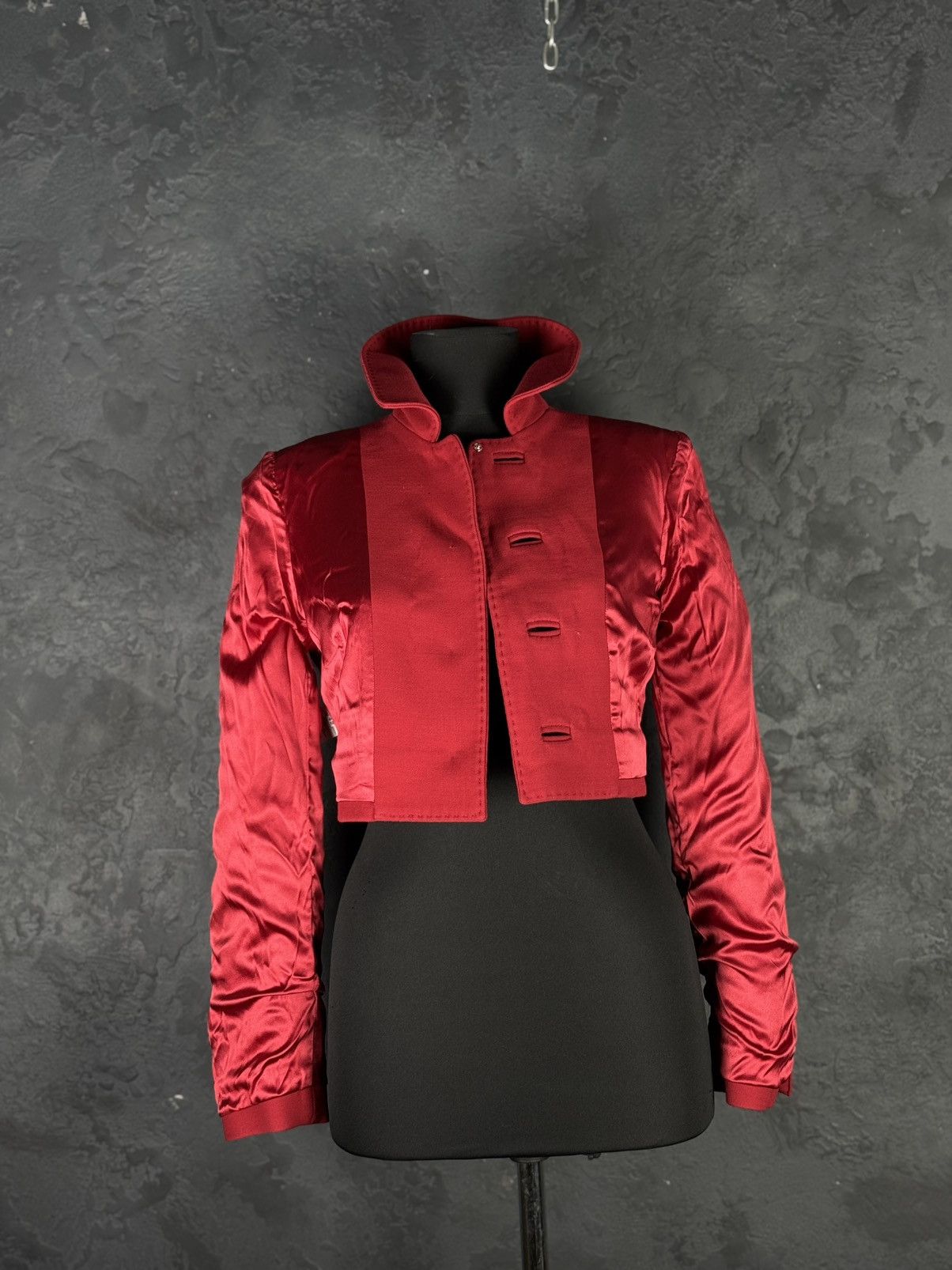 Dolce & Gabbana DOLCE & GABBANA Cropped Wool Jacket Size M / US 6-8 / IT 42-44 - 9 Thumbnail