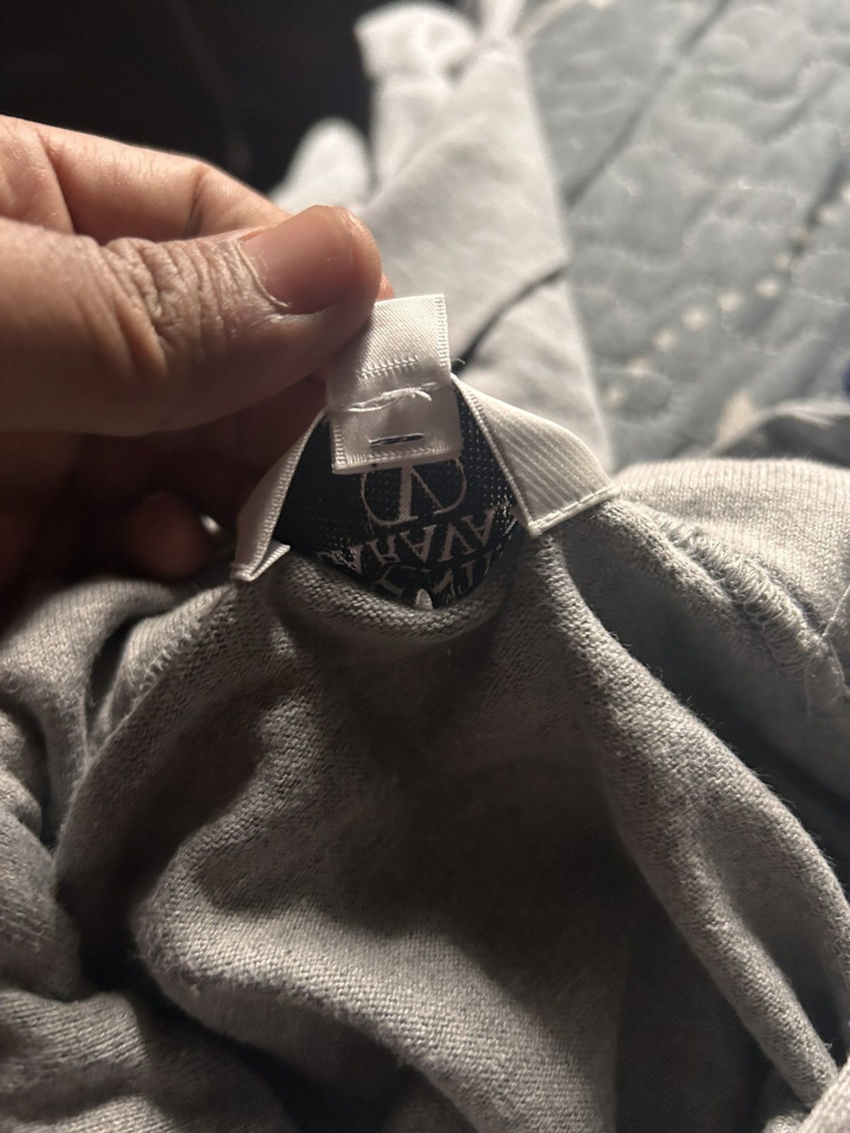 Valentino Valentino Garavani Jeans Hoodie Sweatshirt Gray Size US L / EU 52-54 / 3 - 16 Thumbnail