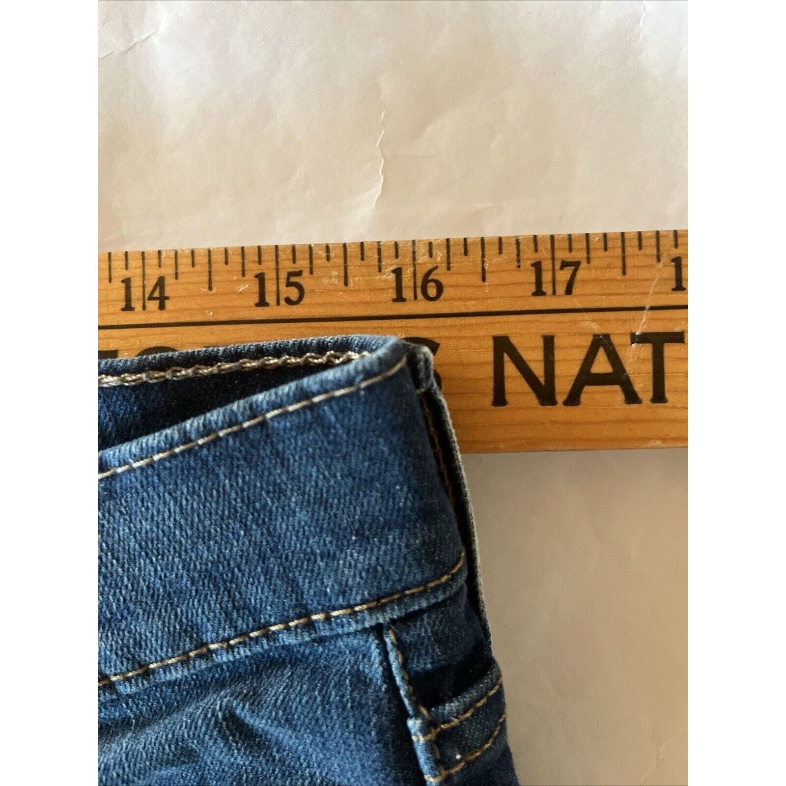 Levi's Levi’s 513 Mens Jeans 32x31 Regular Fit Blue Med Wash Cotton Size US 32 / EU 48 - 4 Thumbnail