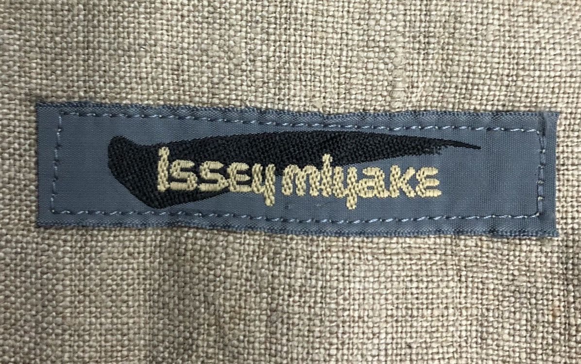 Issey Miyake × Japanese Brand × Vintage Vintage Issey Miyake Linen Blazer Size M / US 6-8 / IT 42-44 - 12 Thumbnail