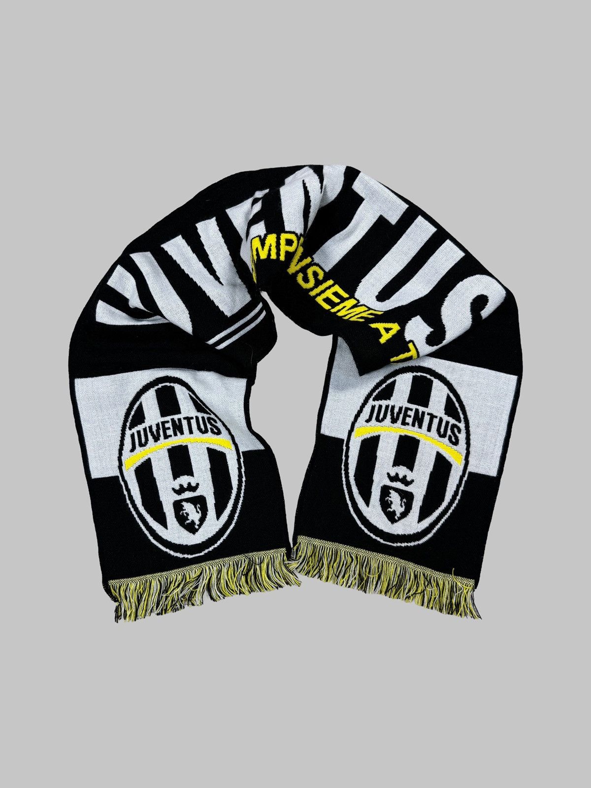 Vintage Juventus FC football soccer IF6WAS9 vtg scarf Size ONE SIZE - 1 Thumbnail