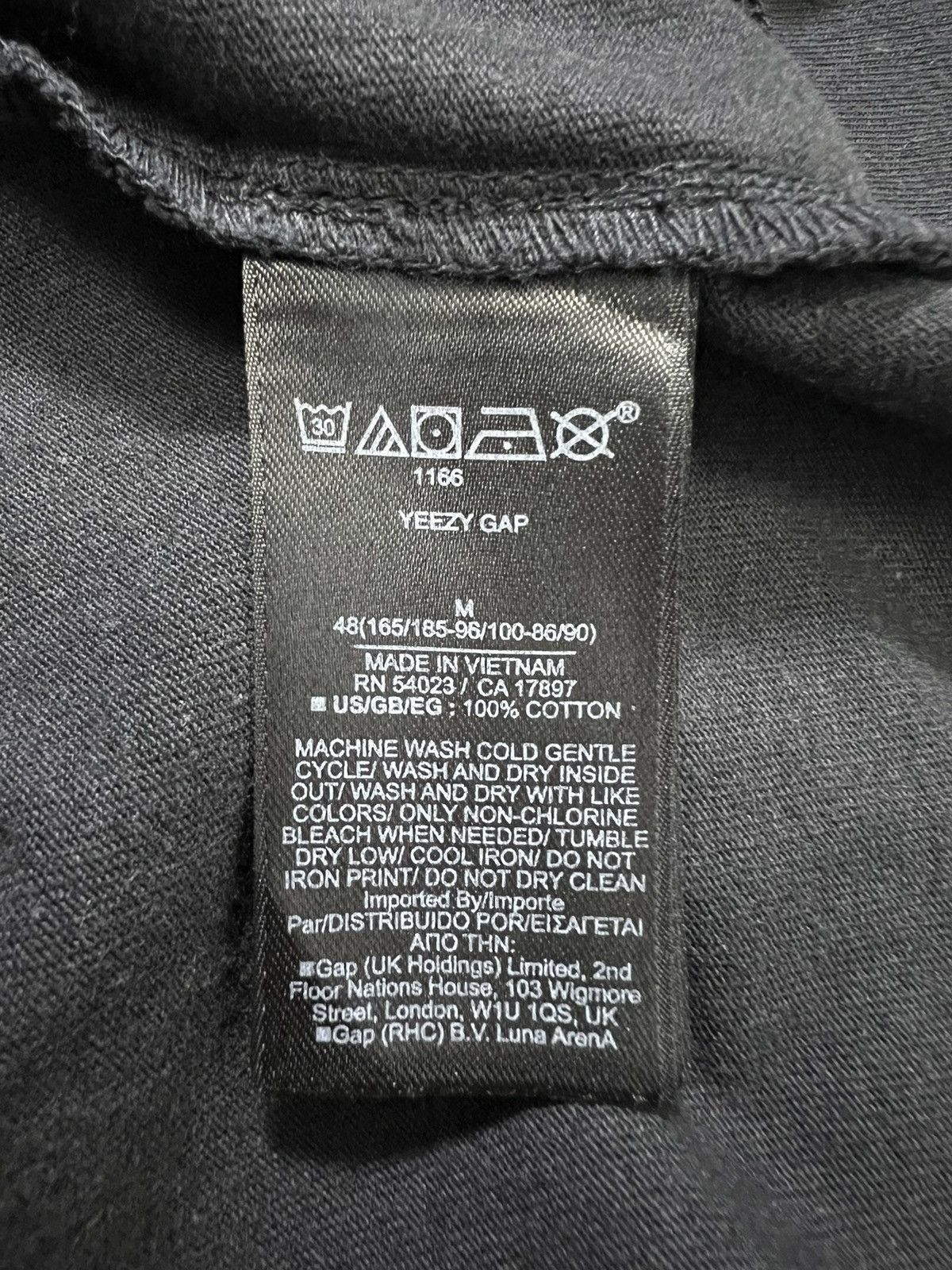 Balenciaga × Gap × Kanye West Yeezy - Gap - Engineered by Balenciaga - Dove 3/4 Sleeve Tee Size US M / EU 48-50 / 2 - 15 Thumbnail