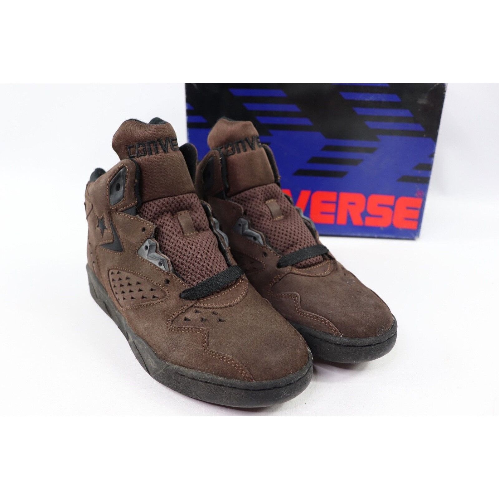 Converse NOS Vintage 90s Converse Cons Halftime Basketball Shoes Size US 8 / EU 41 - 2 Thumbnail