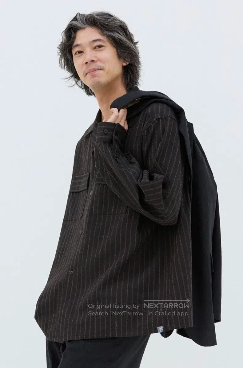 Visvim Visvim 25AW KEESEY Cuban Neck Long Sleeve Shirt Size US L / EU 52-54 / 3 - 2 Thumbnail