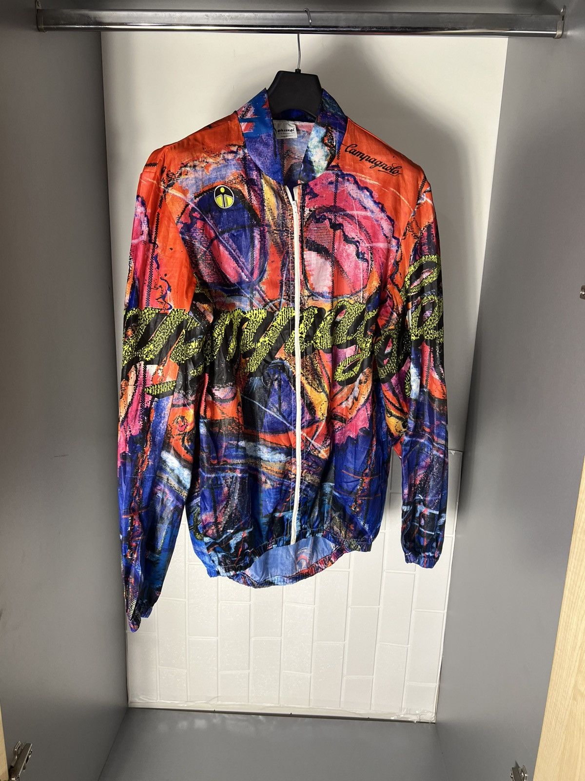 Vintage VERY RARE CAMPAGNOLO RETRO CYCLE JERSEY T-SHIRT BLOKECORE Size US L / EU 52-54 / 3 - 2 Thumbnail