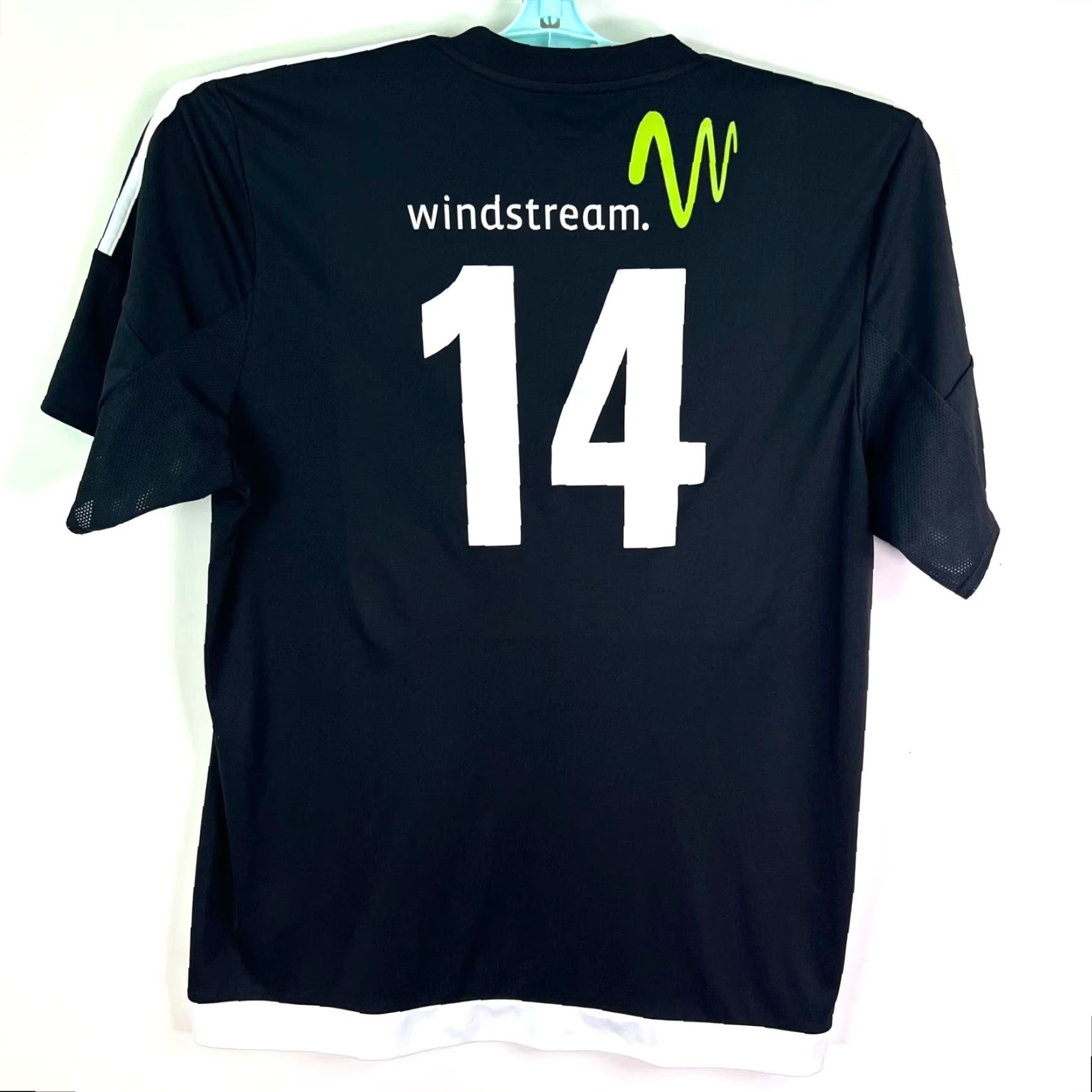 Adidas VINTAGE Adidas Climacool Arkansas United Soccer Jersey Shirt Adult L Black Size US L / EU 52-54 / 3 - 7 Thumbnail