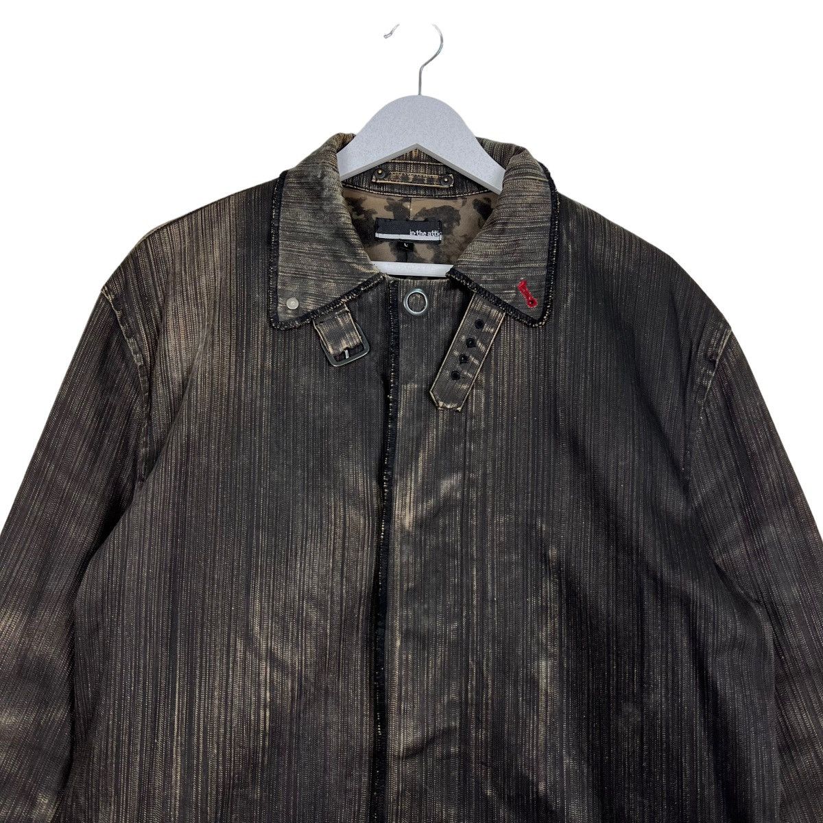 If Six Was Nine × In The Attic × Le Grande Bleu (L.G.B.) 🔥 IN THE ATTIC DYED DENIM JACKET Size US M / EU 48-50 / 2 - 3 Thumbnail