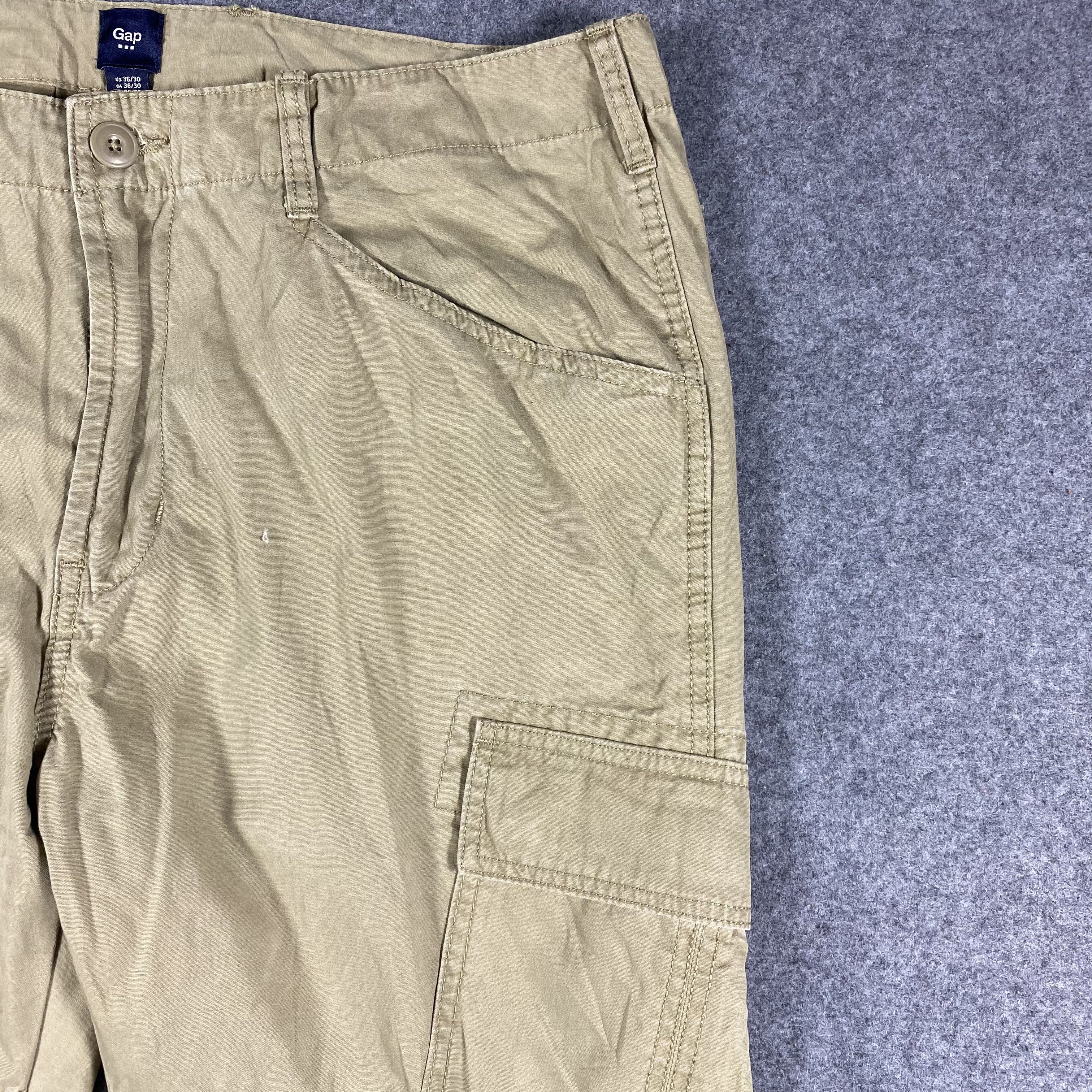 Gap Japanese Brand Gap Multipocket Tactical Cargo Pants Size US 36 / EU 52 - 3 Thumbnail
