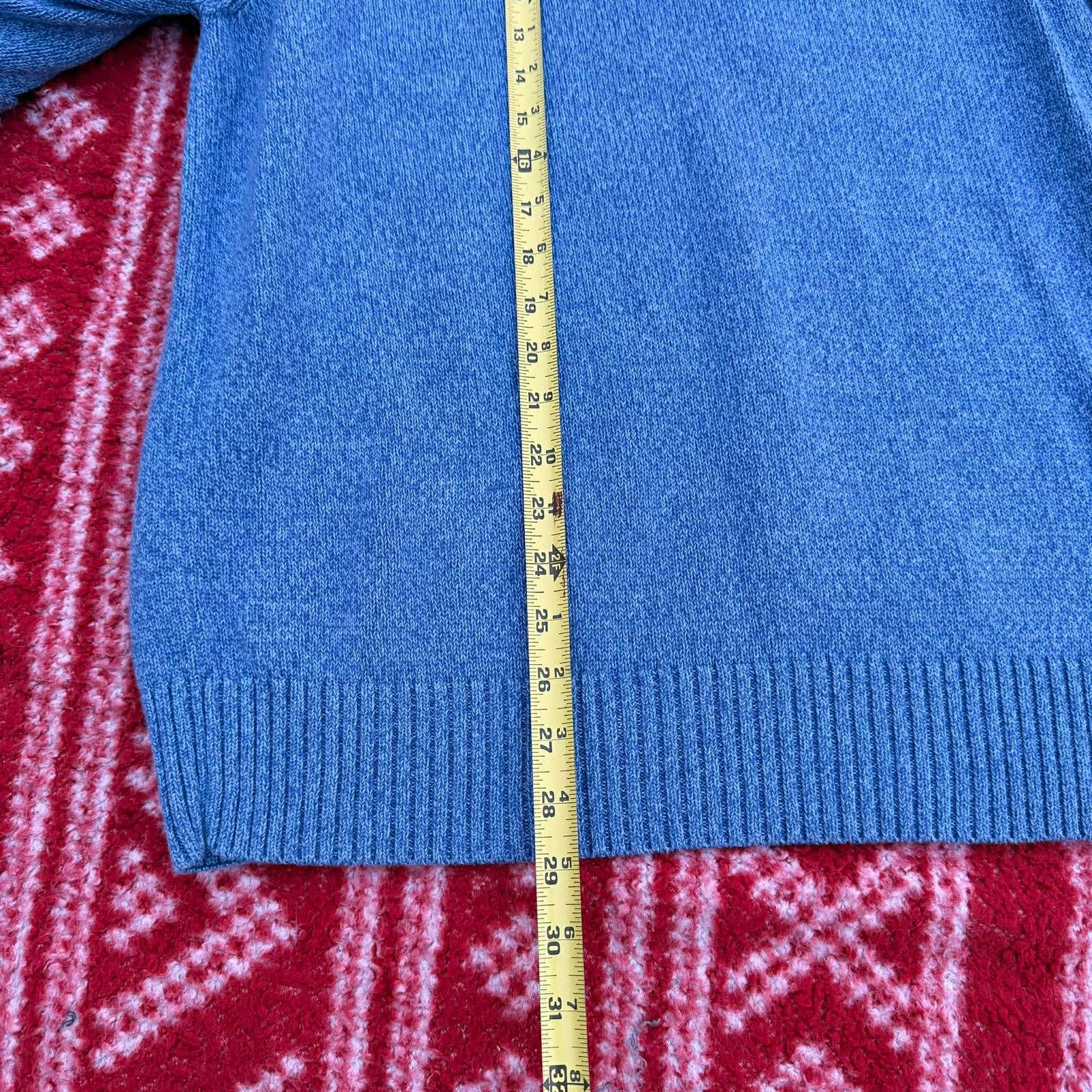 Tommy Hilfiger Tommy Hilfiger Men's Large Crewneck Sweater XL Blue Size US XL / EU 56 / 4 - 6 Thumbnail