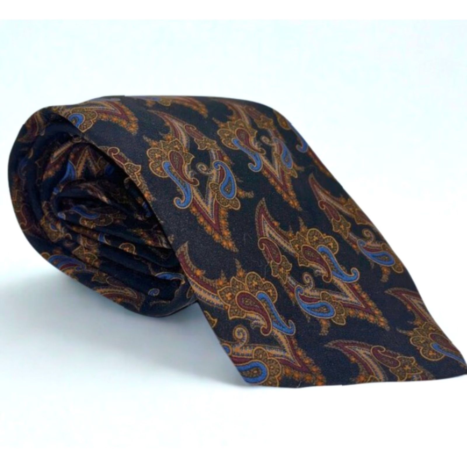 Polo Ralph Lauren VINTAGE Polo Ralph Lauren Paisley Silk Tie Handmade USA Mens Neckwear Indulgent Classic Size US M / EU 48-50 / 2 - 3 Thumbnail