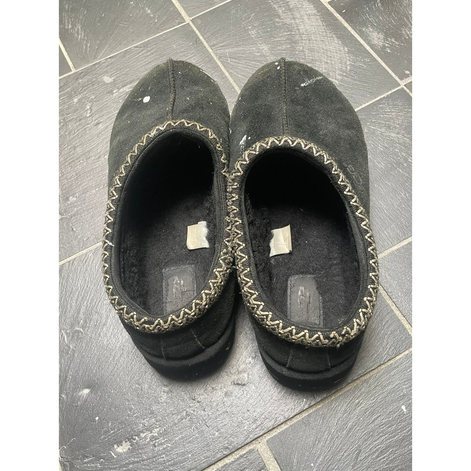 Ugg Worn Black UGG Slides Slip on Size 10 Size US 10 / IT 40 - 3 Thumbnail