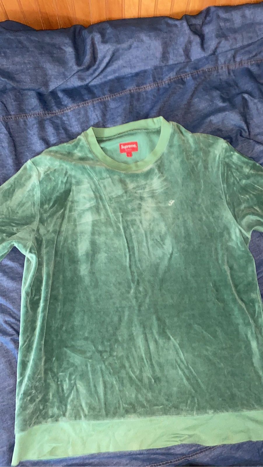 Supreme - Velour Crewneck - UG.SHAFT