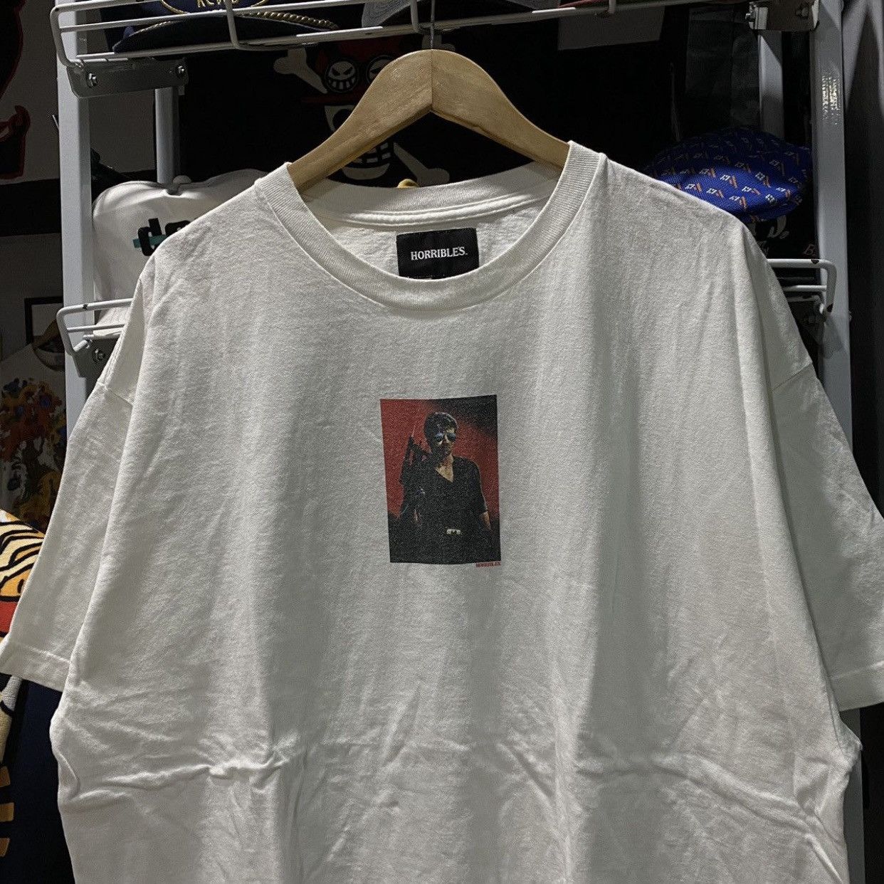 Band Tees Horrible's Project Sylvester Stallone 'Cobra' Movie - White Size US XXL / EU 58 / 5 - 3 Thumbnail