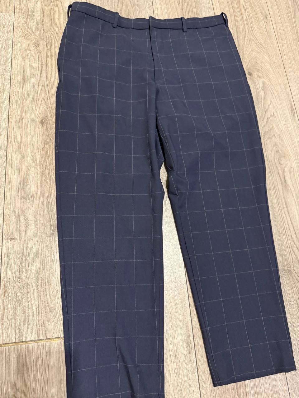 Uniqlo uniqlo trousers Large Check Pattern Blue Size US 32 / EU 48 - 1 Thumbnail