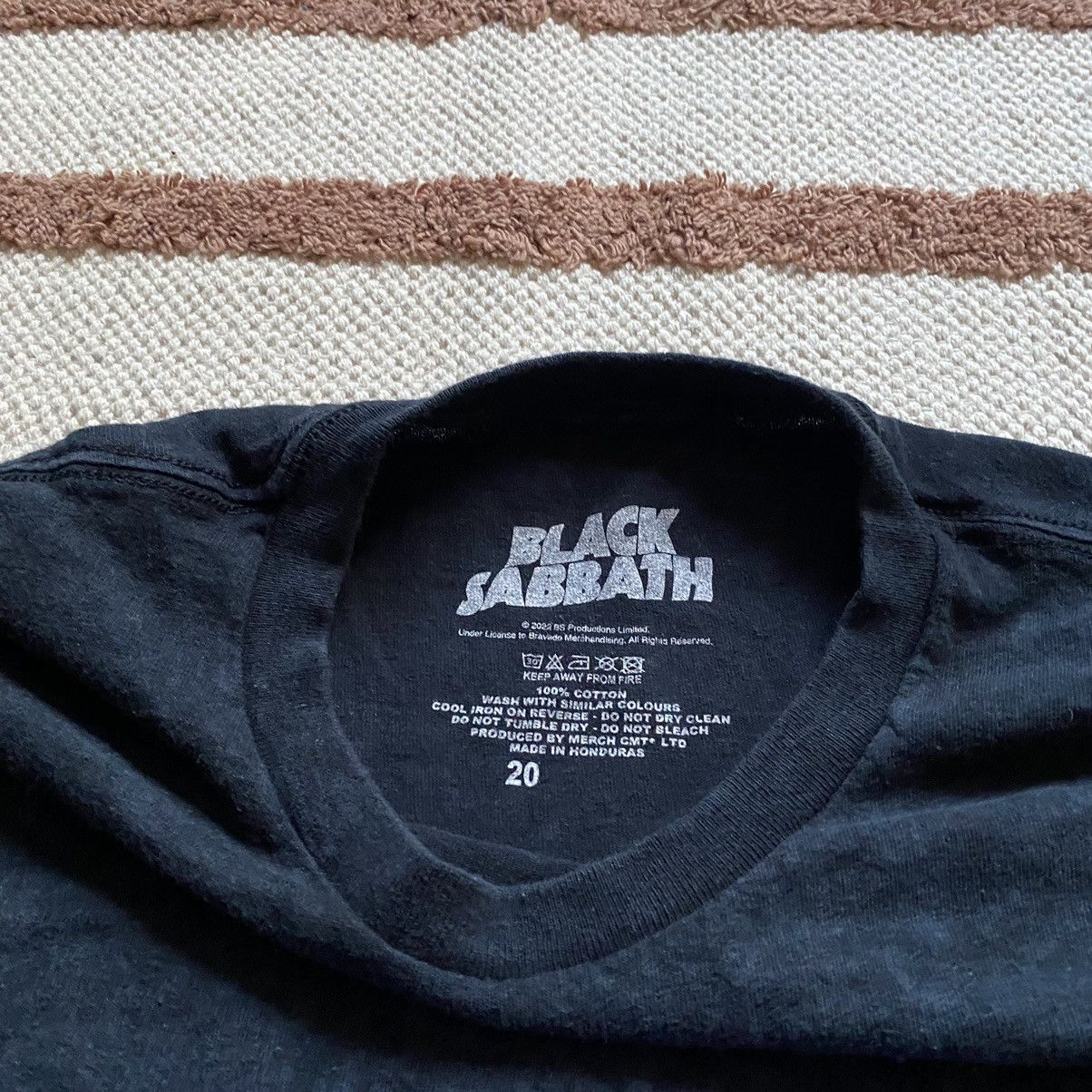 Band Tees BLACK SABBATH Y2K DEMON PRINT FADED T SHIRT Size US XL / EU 56 / 4 - 3 Thumbnail