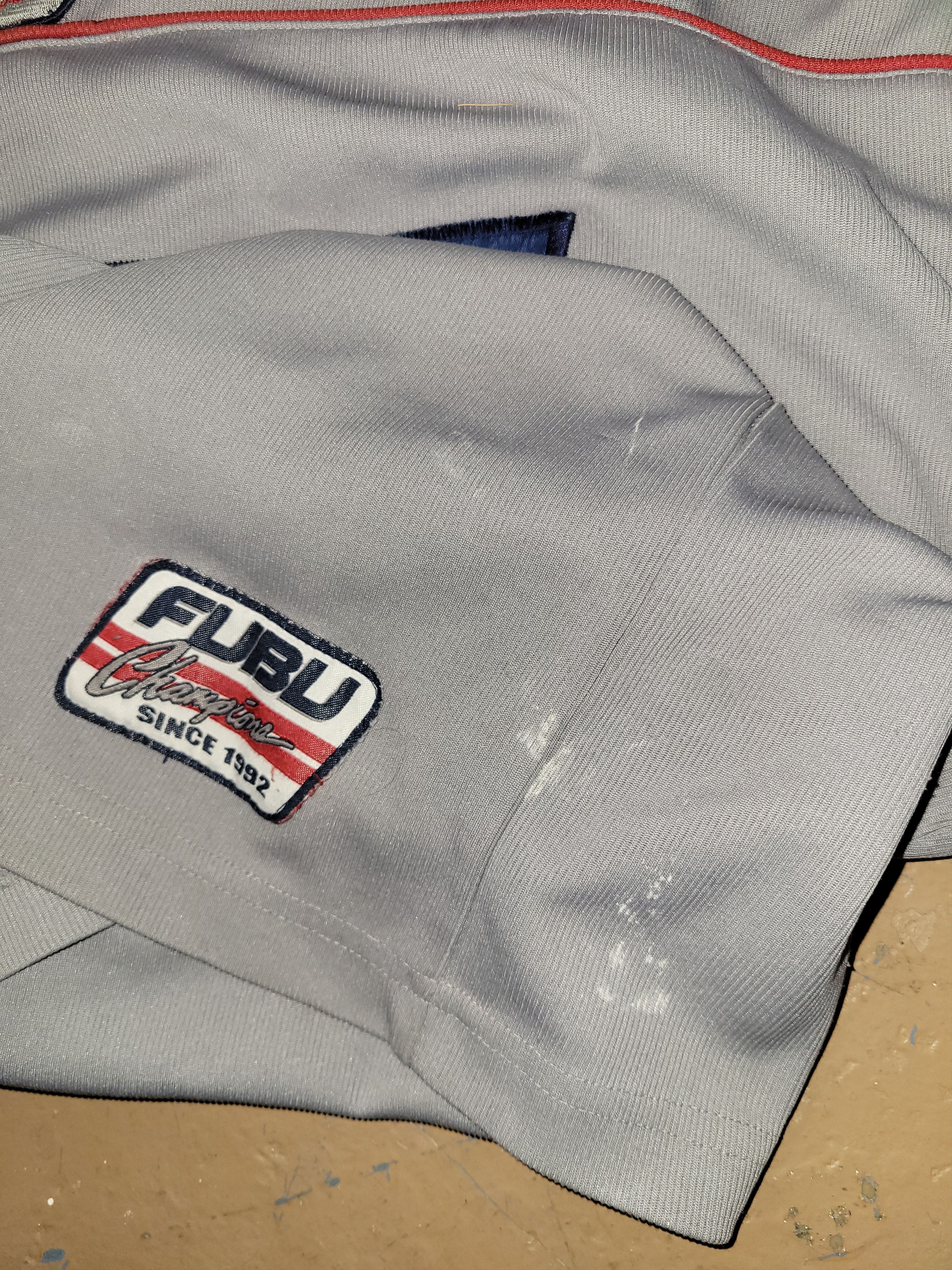 Fubu Vintage Fubu Jersey Large Grey Athleisure Streetwear Y2K Size US L / EU 52-54 / 3 - 6 Thumbnail