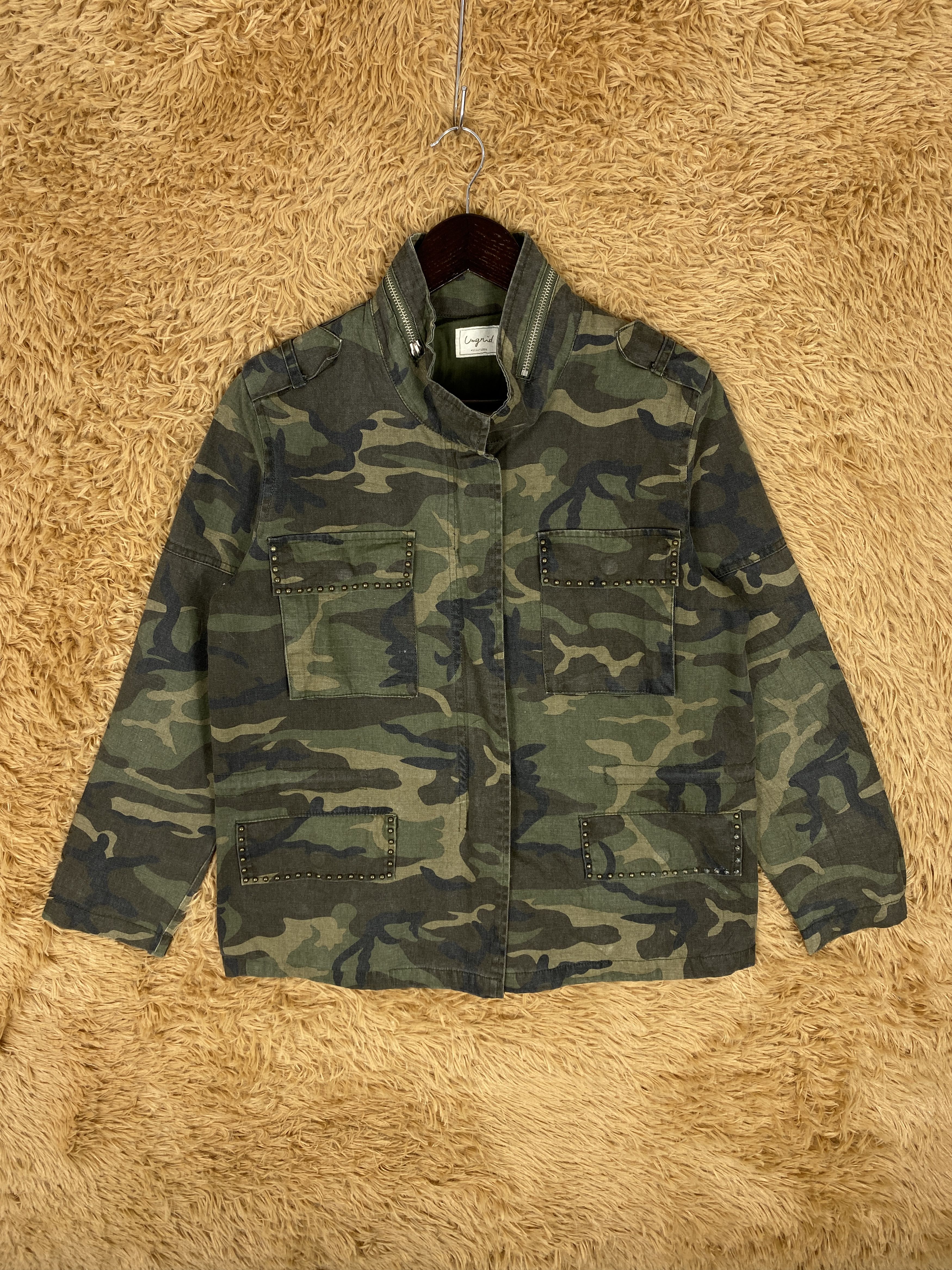 Japanese Brand Vintage Japanese Brand Camouflage Jacket J2339 Size US S / EU 44-46 / 1 - 1 Thumbnail