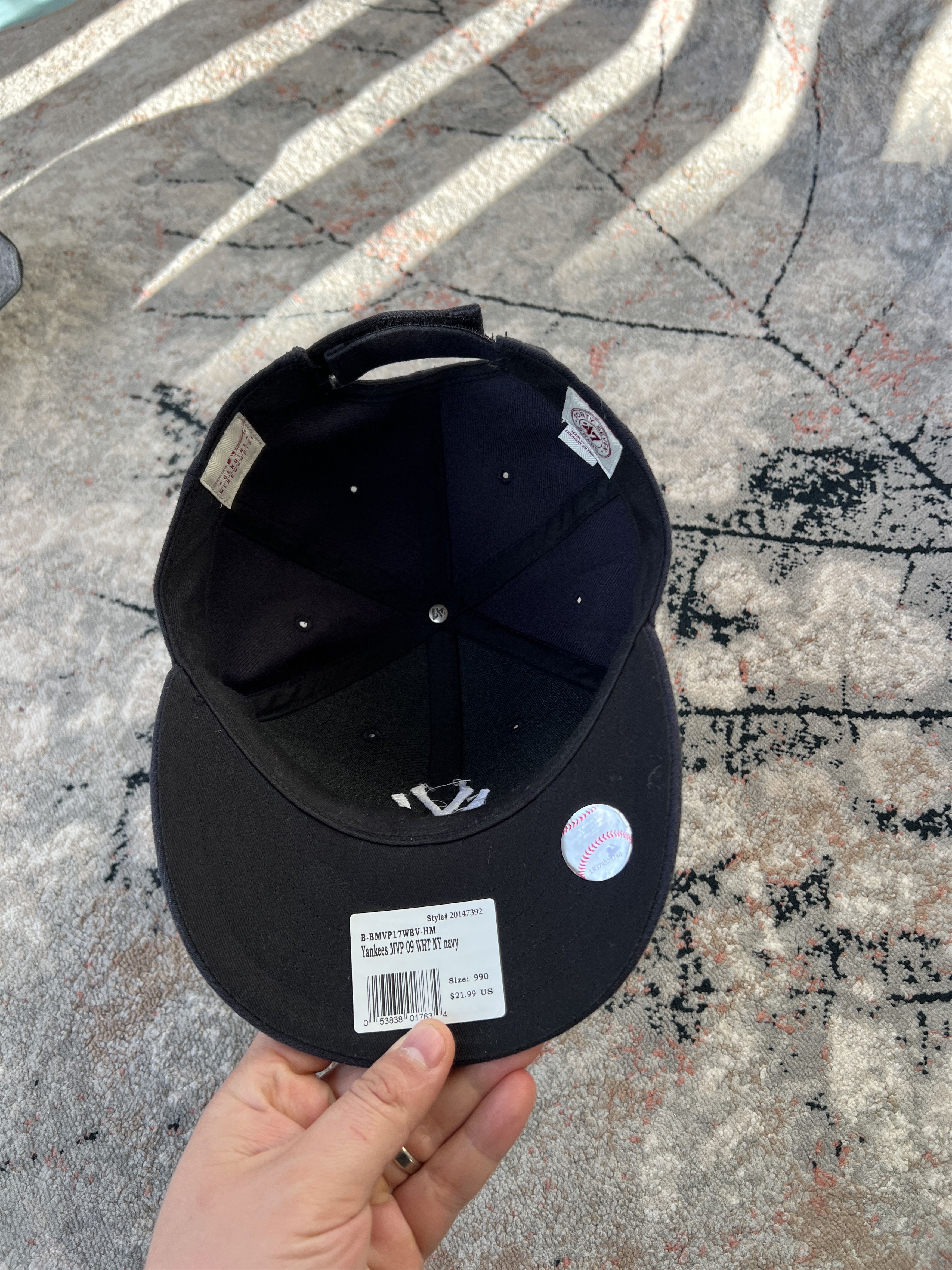 47 Brand × MLB × New York Yankees 47 New York Yankees MLB Cap Size ONE SIZE - 3 Thumbnail