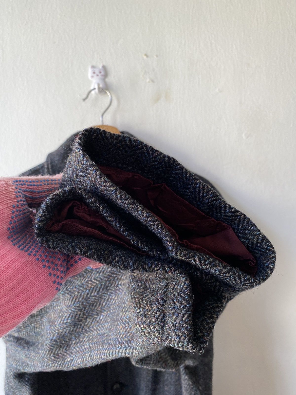 Harris Tweed Vintage 90s Poppy Yokohama x Harris Tweed Wool Jacket Size US M / EU 48-50 / 2 - 8 Thumbnail