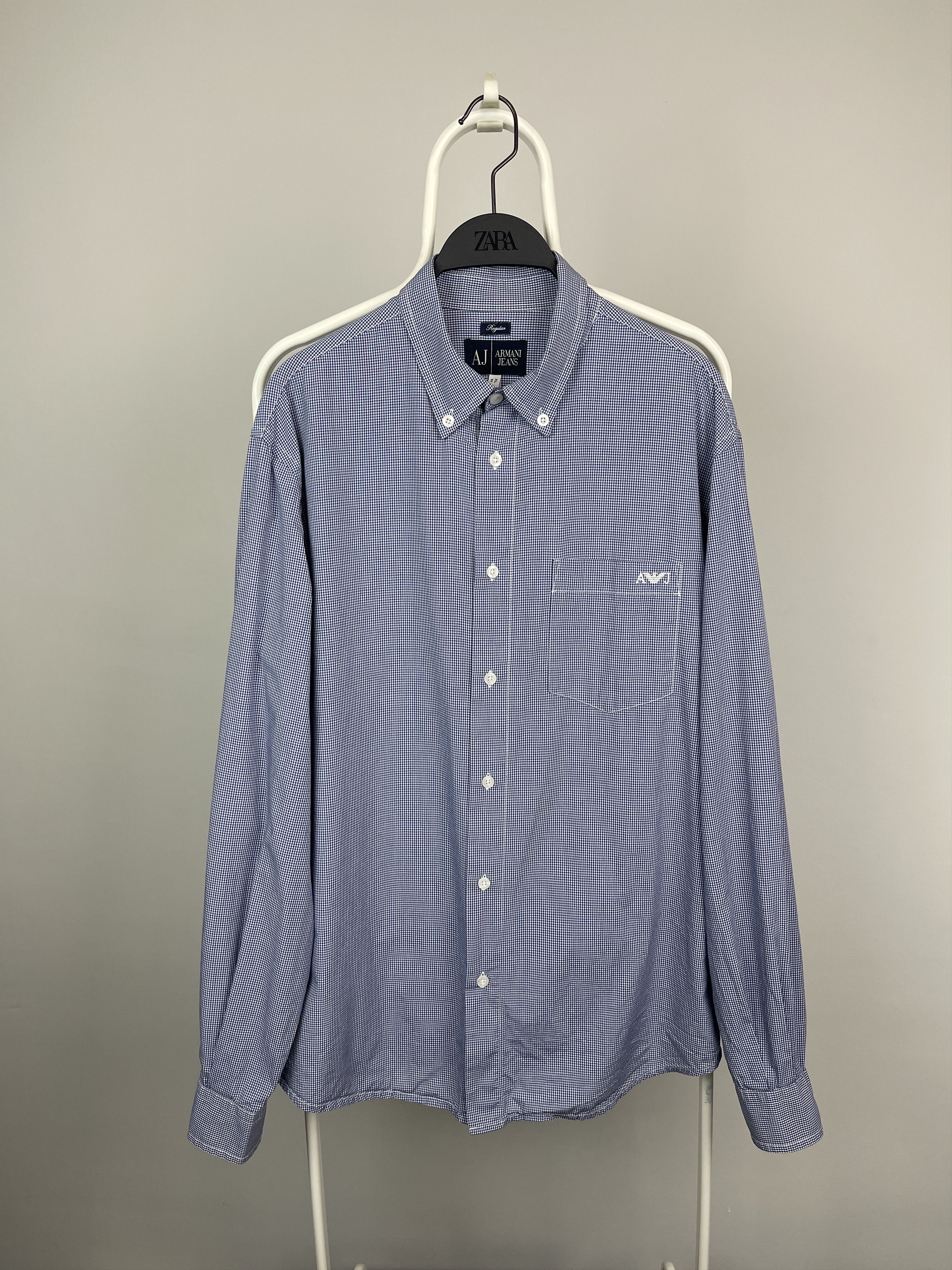 Armani Armani jeans shirt men button ups cotton L XL Size US L / EU 52-54 / 3 - 5 Thumbnail