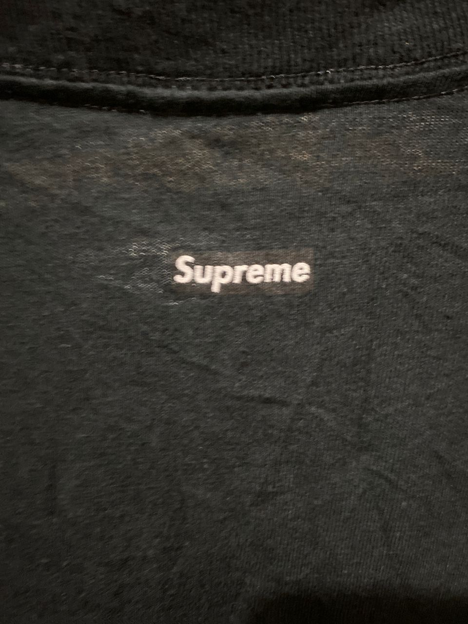 Supreme × Vintage Supreme Fight Back Black tshirt Size US L / EU 52-54 / 3 - 4 Thumbnail