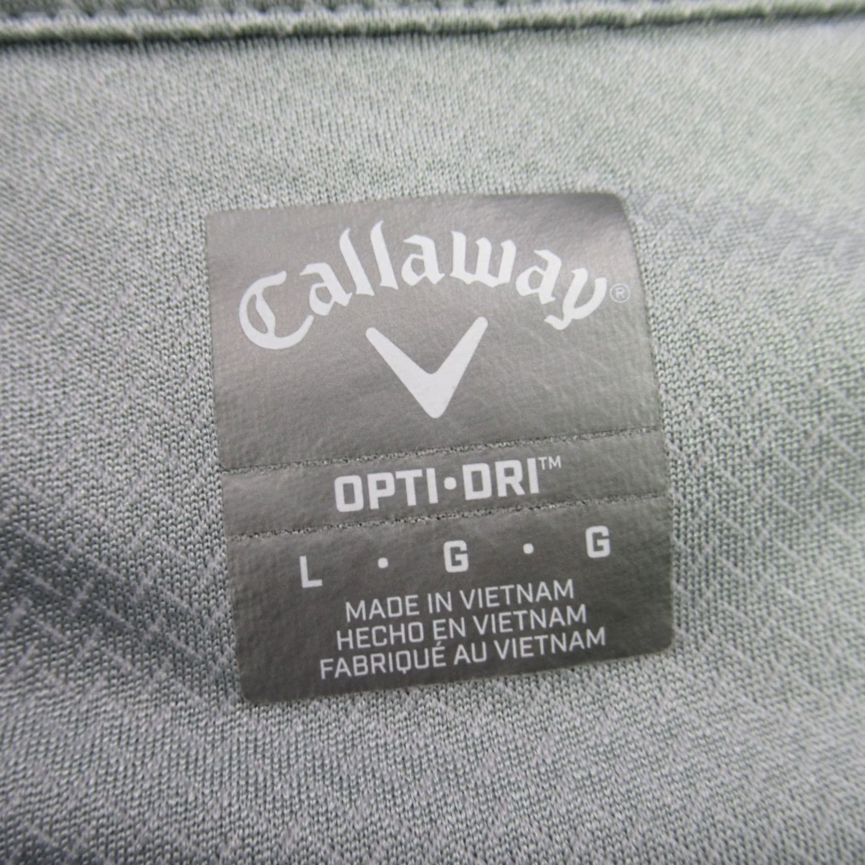 Callaway Callaway Shirt Mens Large Golf Polo Short Sleeve Lightweight Gray Golfer Casual Size US L / EU 52-54 / 3 - 3 Thumbnail