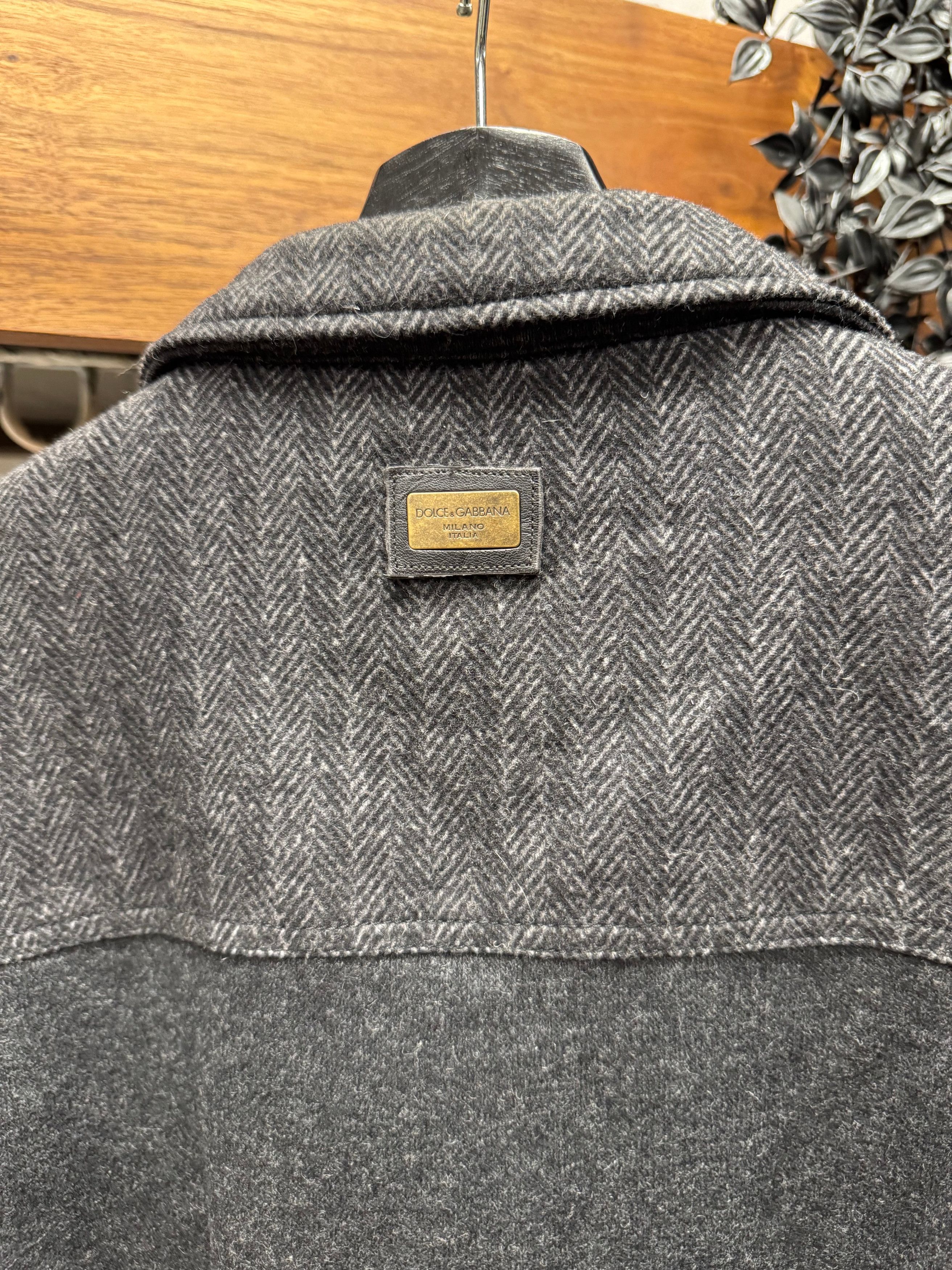 Dolce & Gabbana 2000s Dolce & Gabbana Wool/Down Fill Hybrid ‘Hunting’ Jacket Size US XL / EU 56 / 4 - 5 Thumbnail