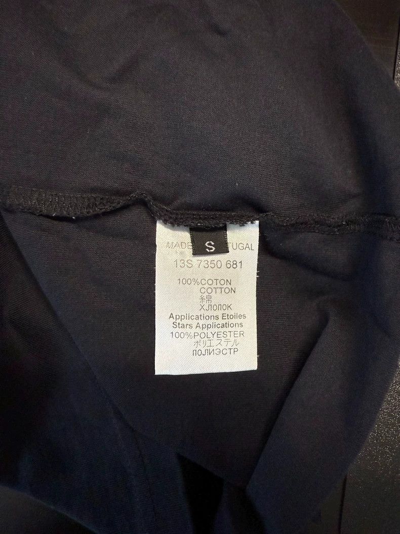 Givenchy Givenchy Short Sleeve T-Shirt with Silk Five-Star Pattern Size US XS / EU 42 / 0 - 8 Thumbnail