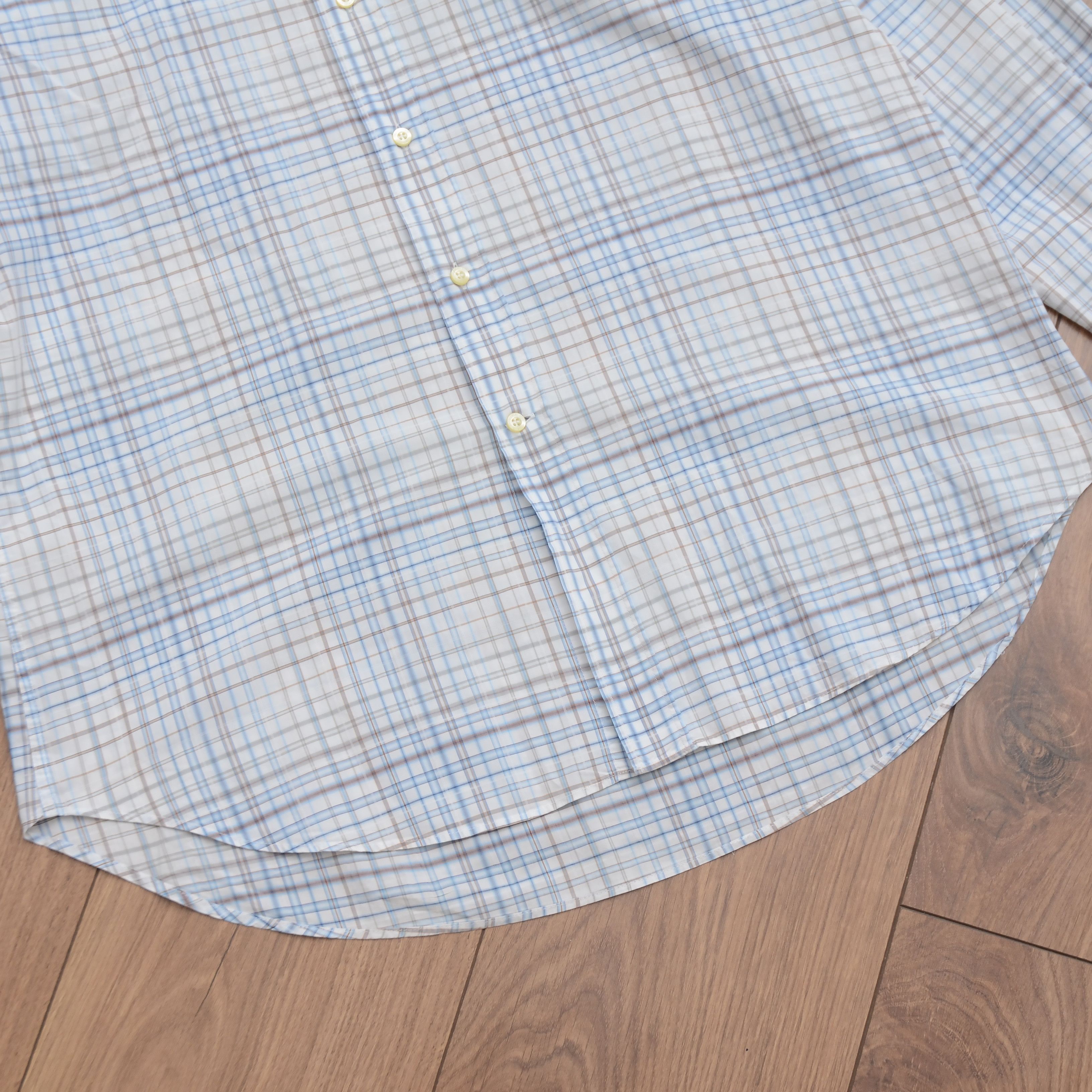 Etro Luxury Etro Men's Shirt Size 40 / M — Blue Check Size US M / EU 48-50 / 2 - 6 Thumbnail